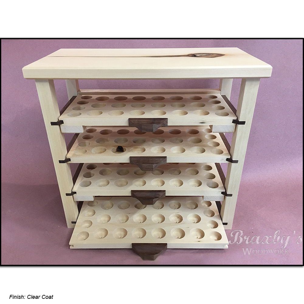 Braxby's Woodwork - Essential Oil Display Shelves