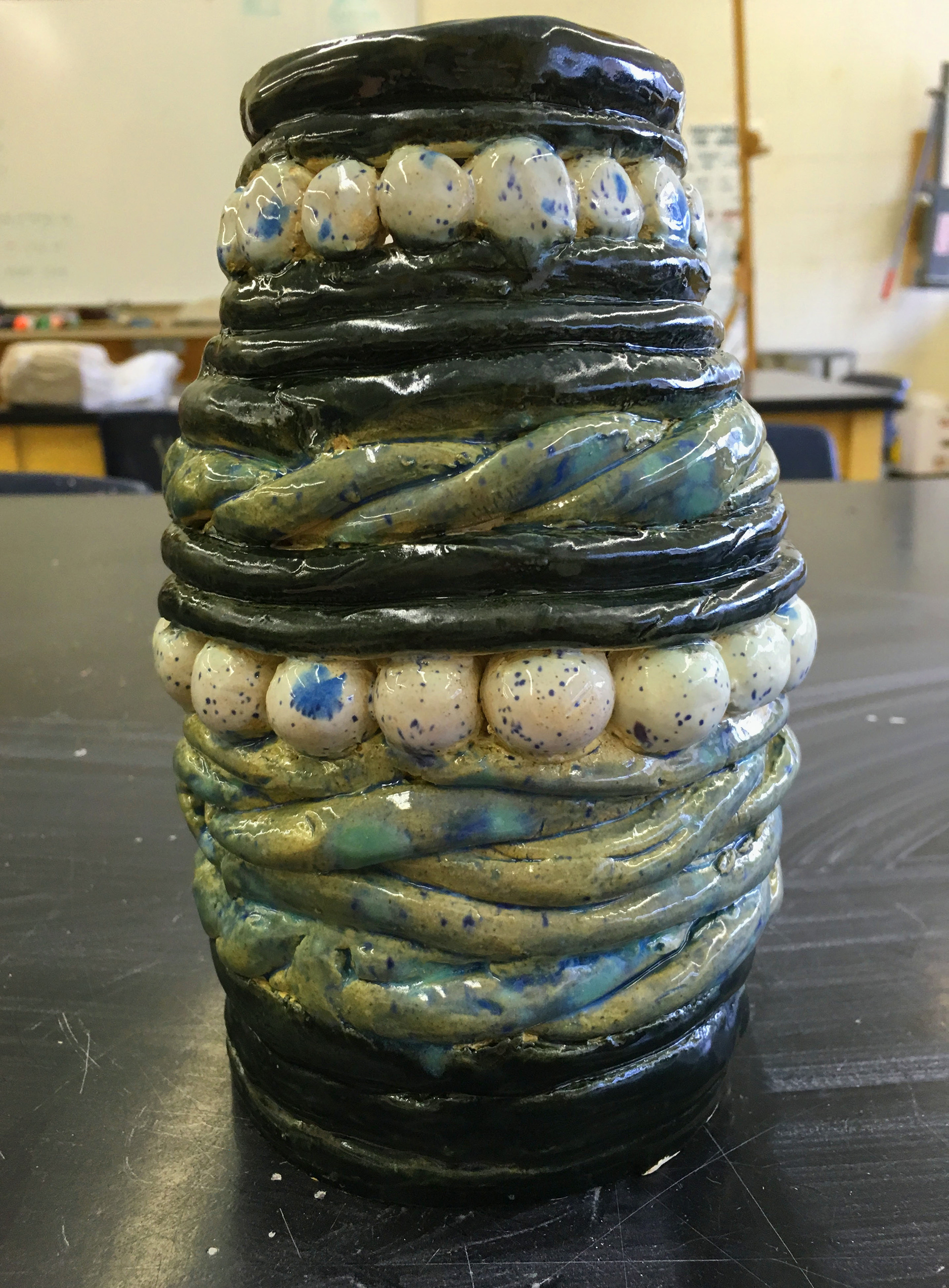COIL POT. Ceramics & Sculpture. Grade 10