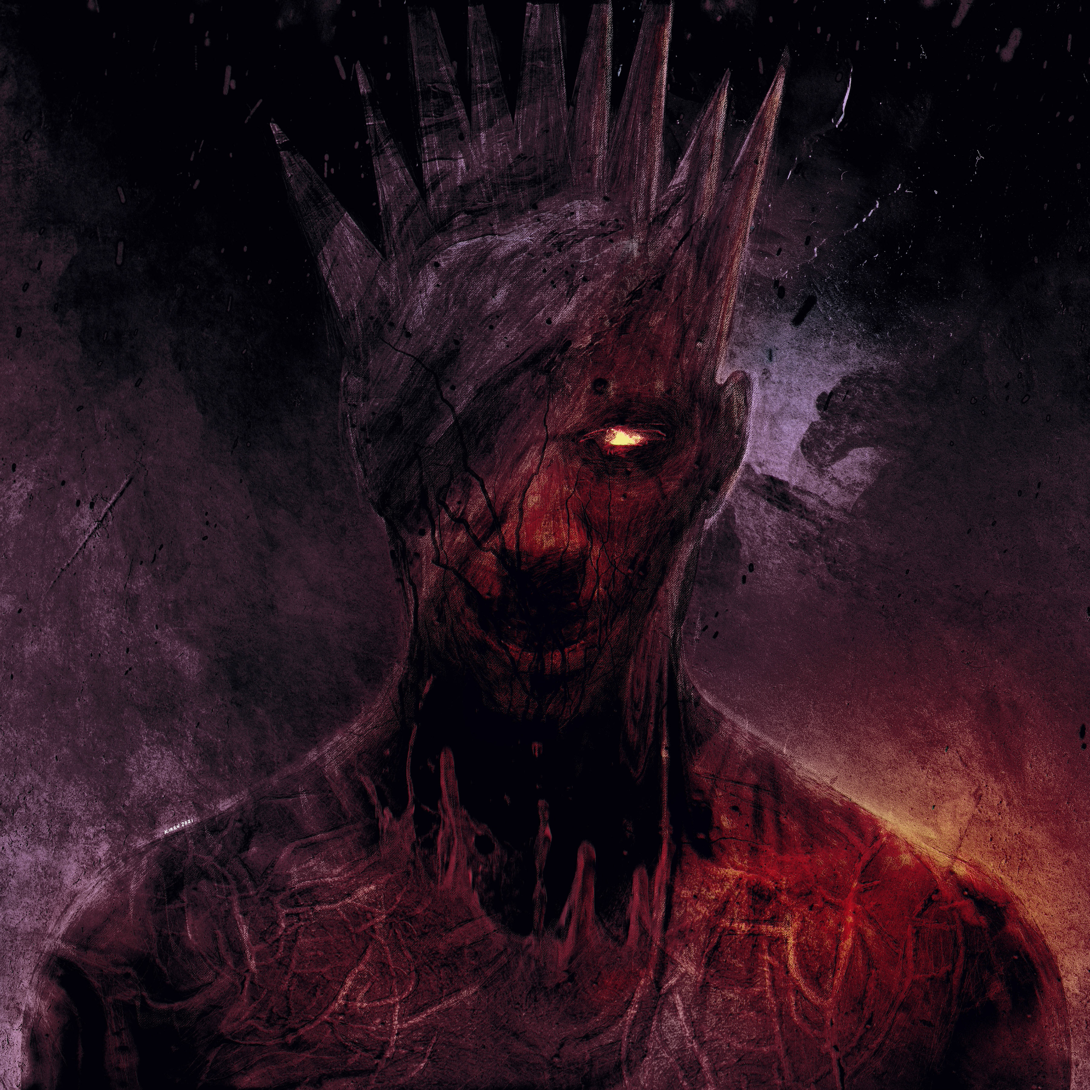 Kiren In Digital | Illustration - King Ghost
