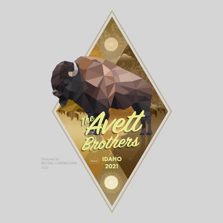 Low poly nature series: Buffalo