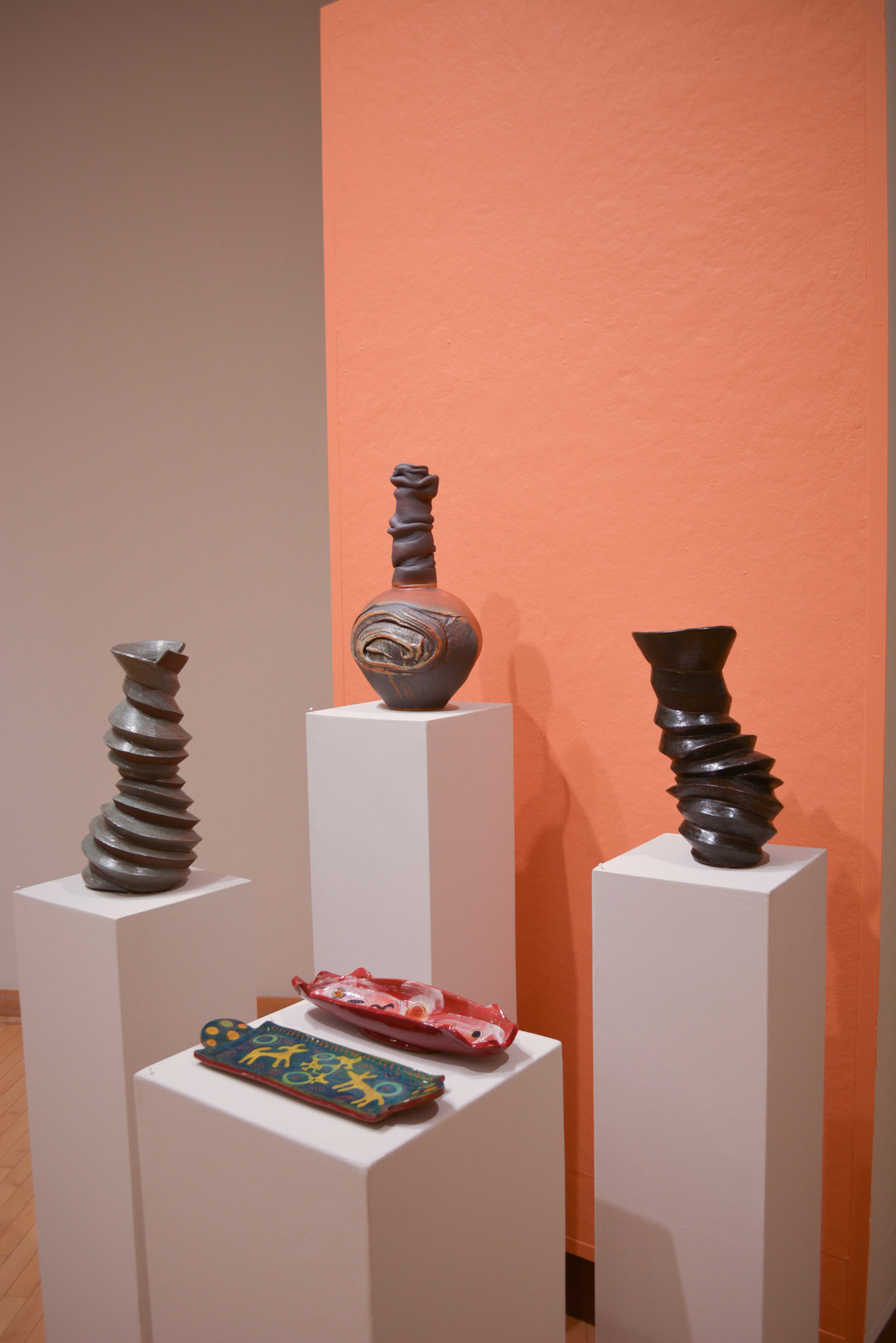Functional work by Julie Peck, Ellen Schön, and Elizabeth Craig-McCormack
