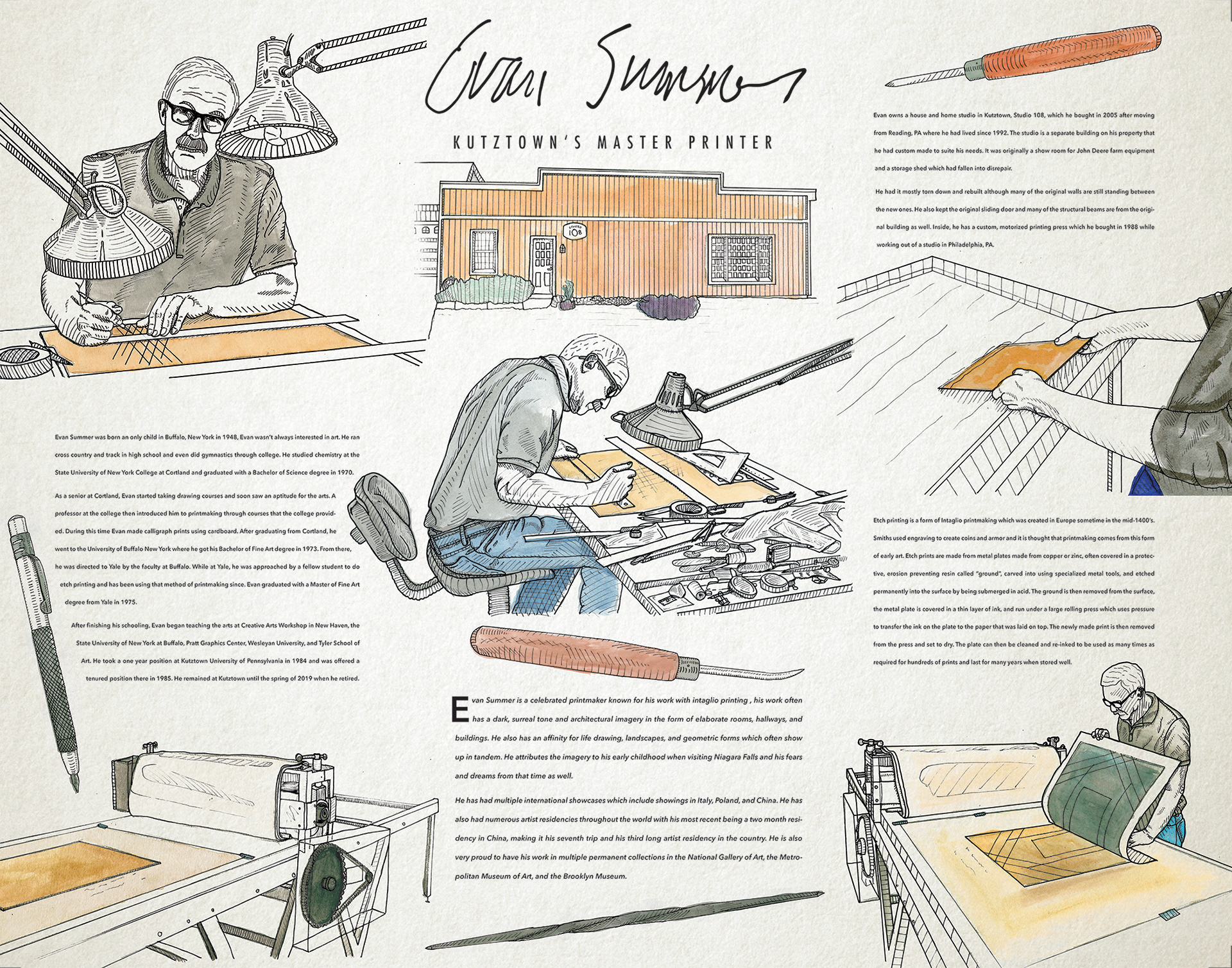 Evan Summer Poster