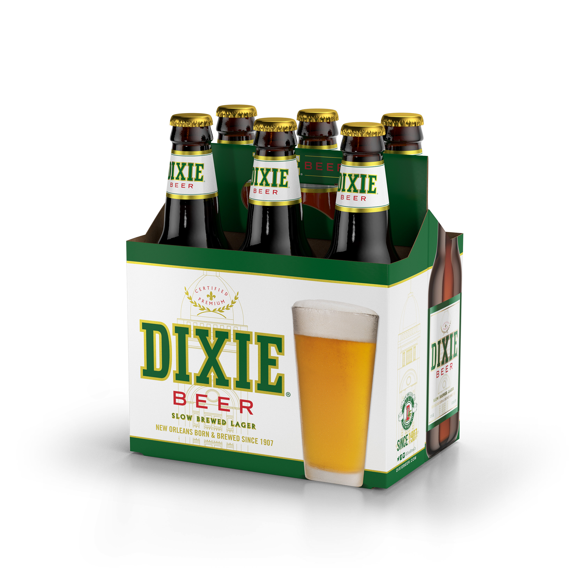 Dixie Beer 6pk Carrier