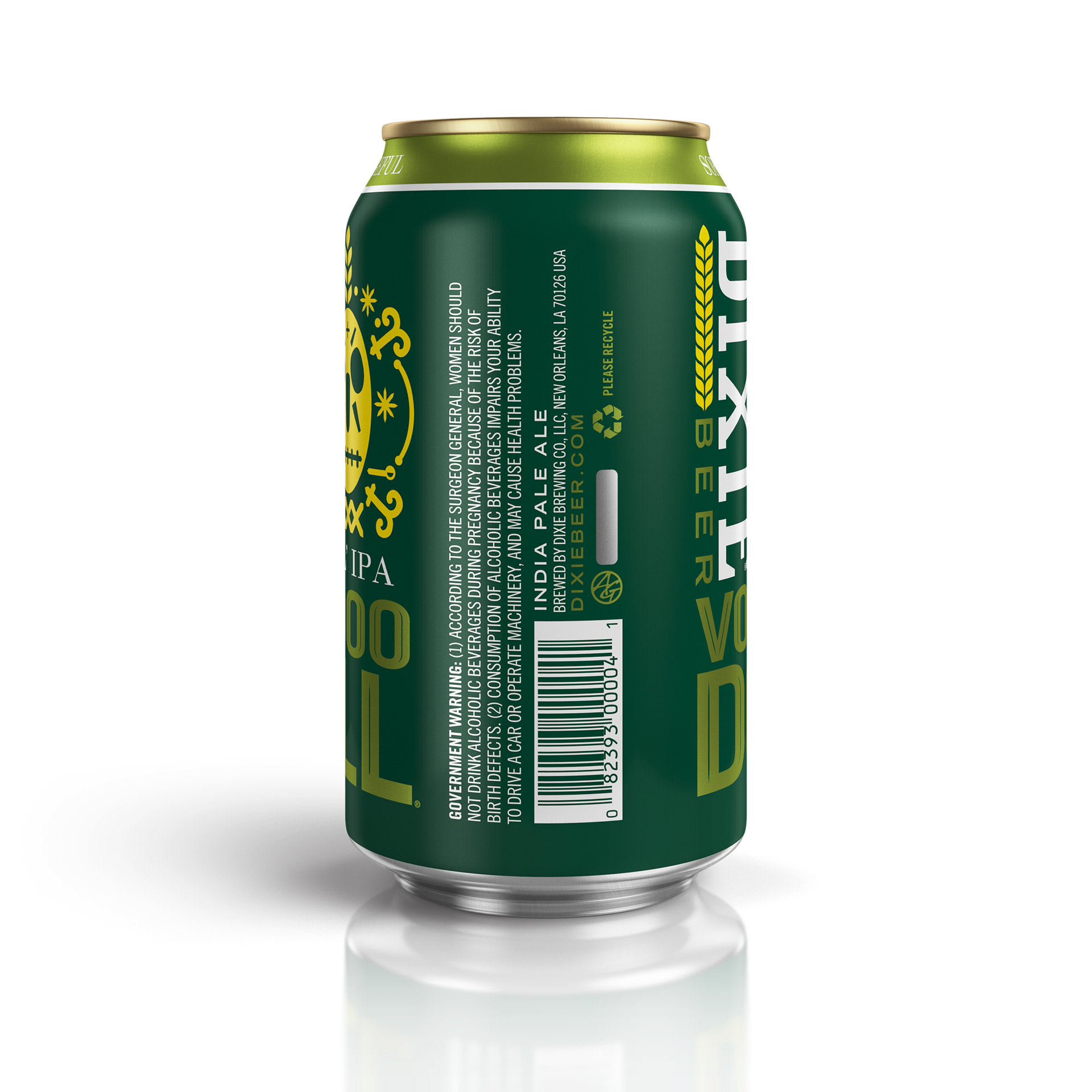 Voodoo Doll 12 oz. Can Design