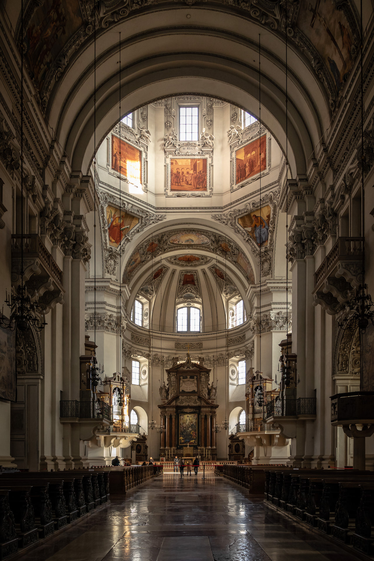 Nave of the Salzburg Cathedral