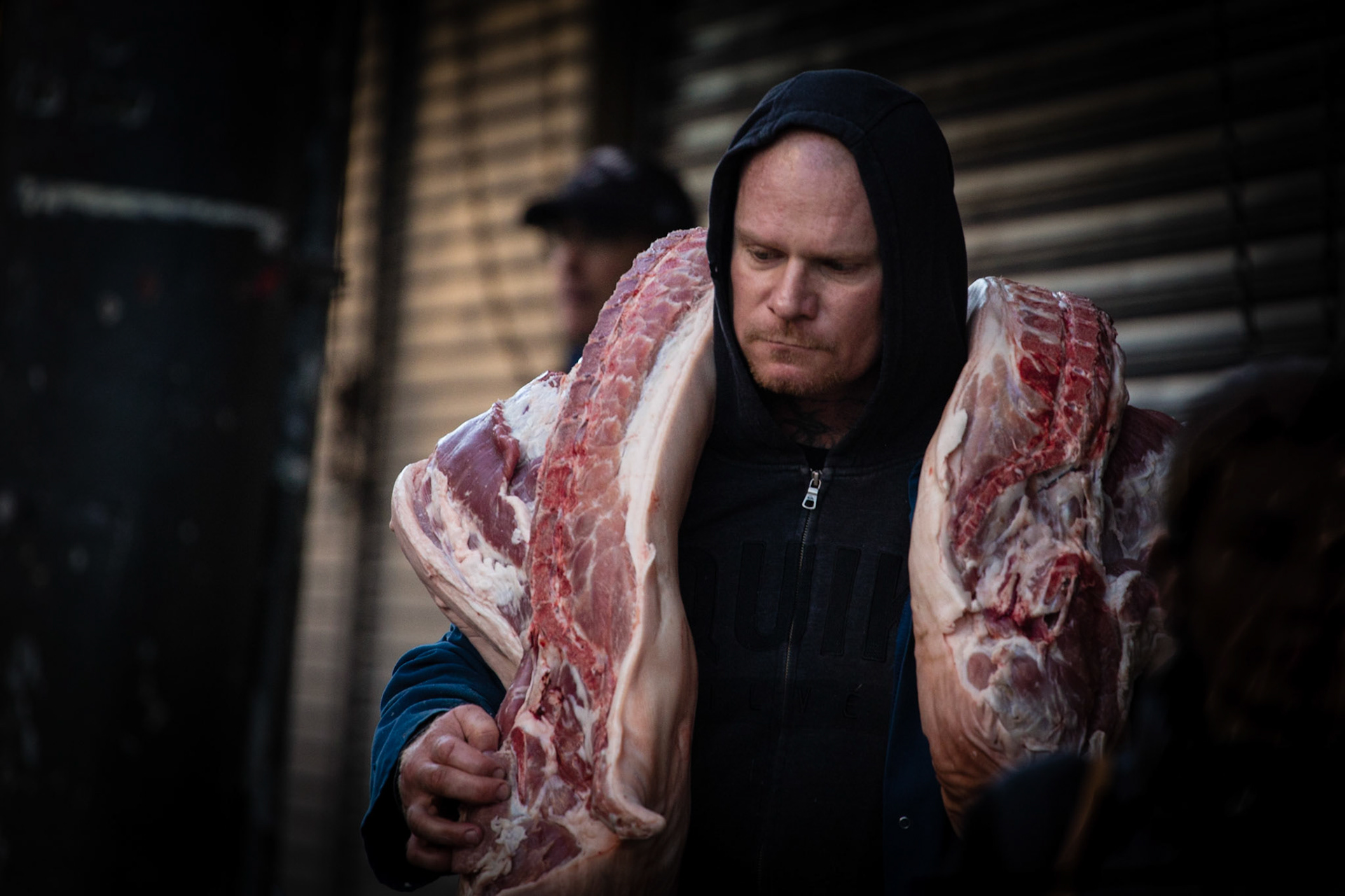 Man + Meat. San Francisco, USA. 