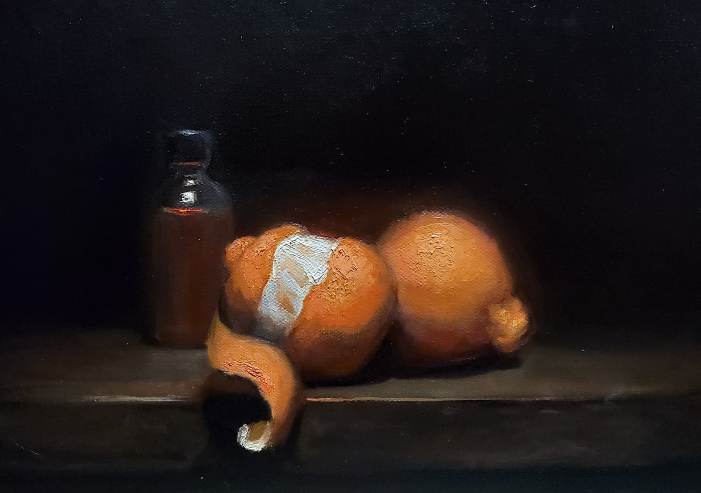 Oranges - 9x12" - Oil on Canvas - AVAILIBLE