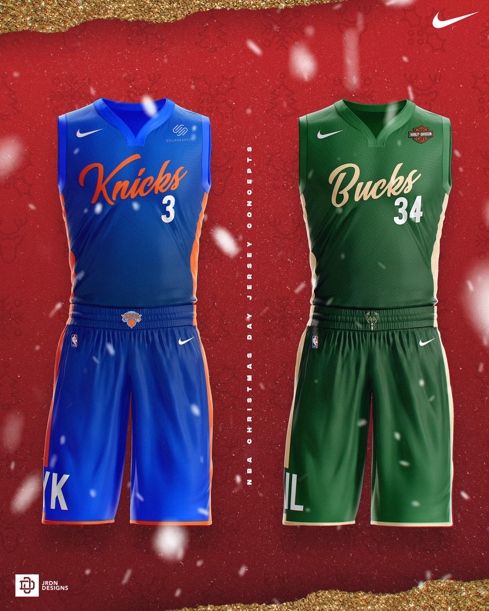 christmas jersey concept