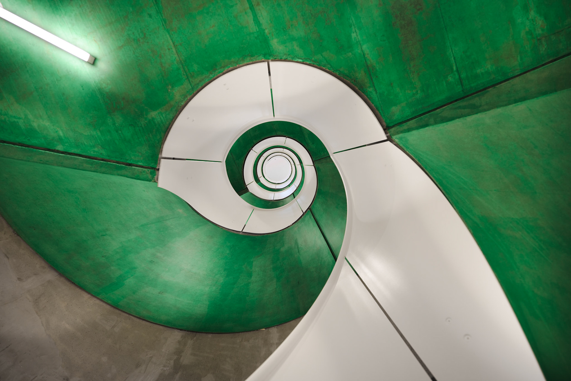 Parc du Simplon - spiral staircase