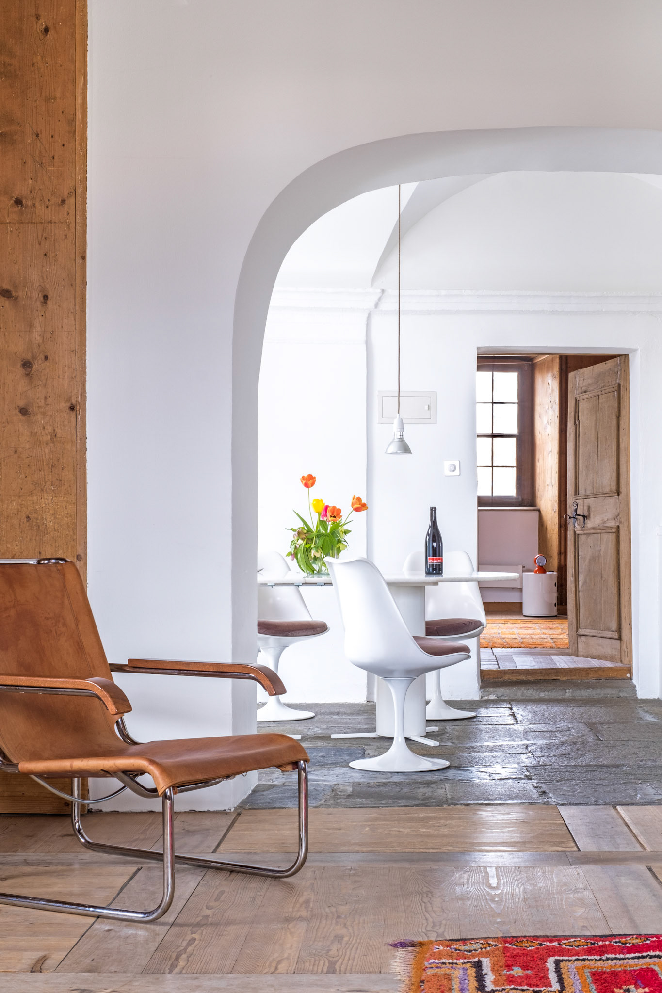 Plantahaus living room / dining room during the day
