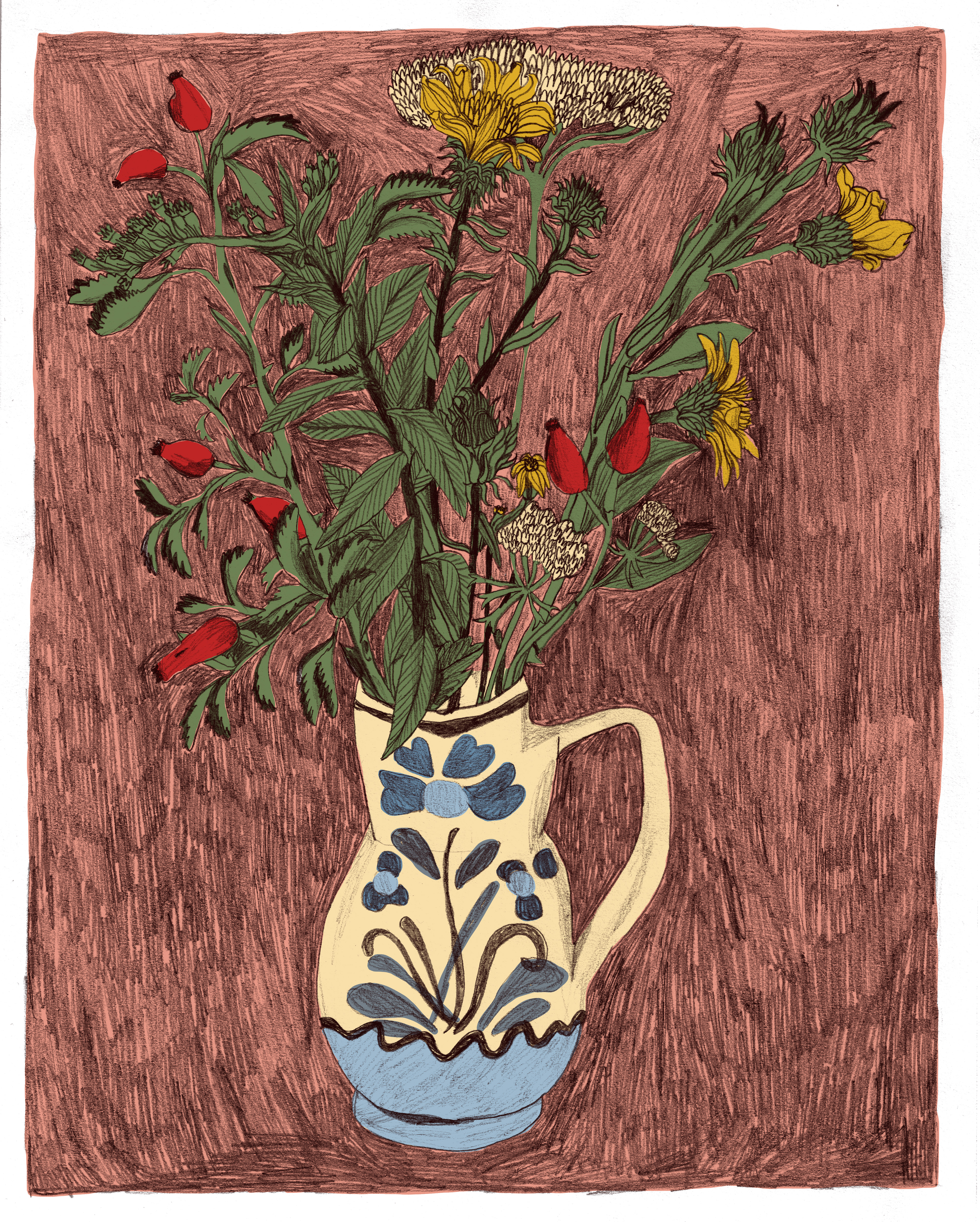 Autumn Flowers, 2020