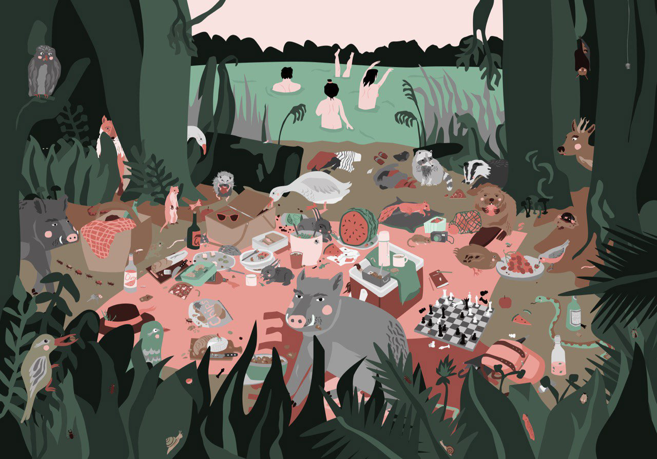 Picknick mit Tieren, 2019