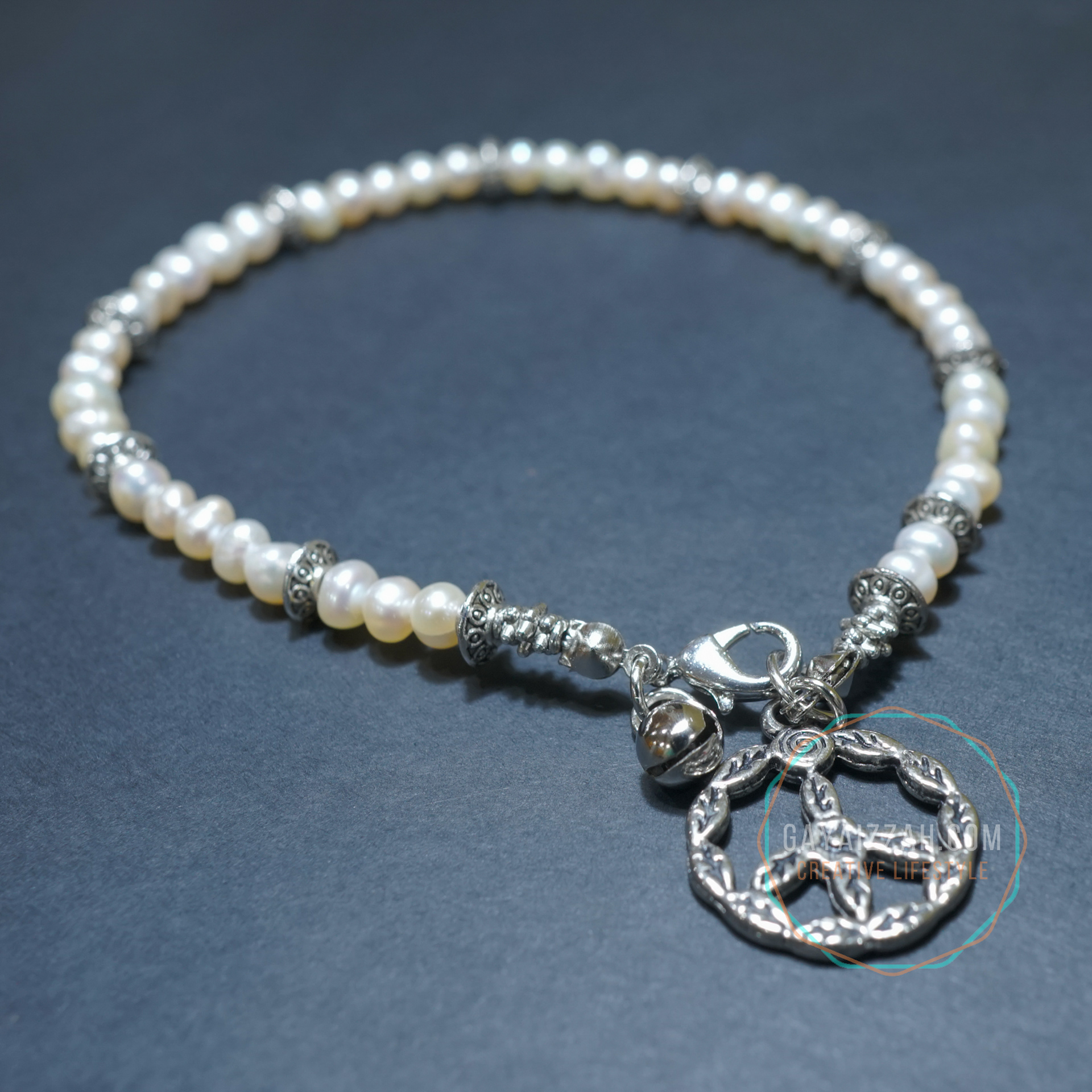 Anklet rm60 | pearls
