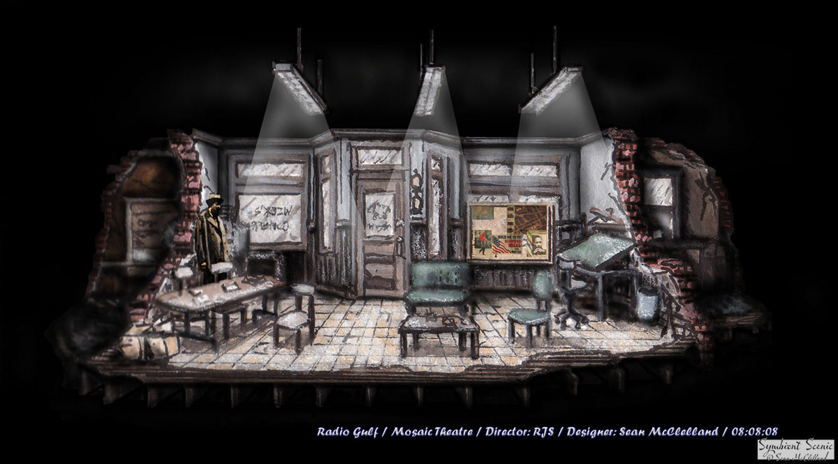 Watercolor, Ink, Photoshop Color Rendering