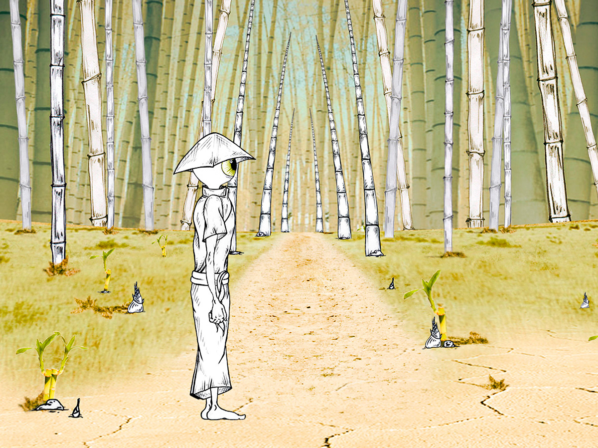 CHARACTER DESIGN / Digital Collage / graphite · photography.