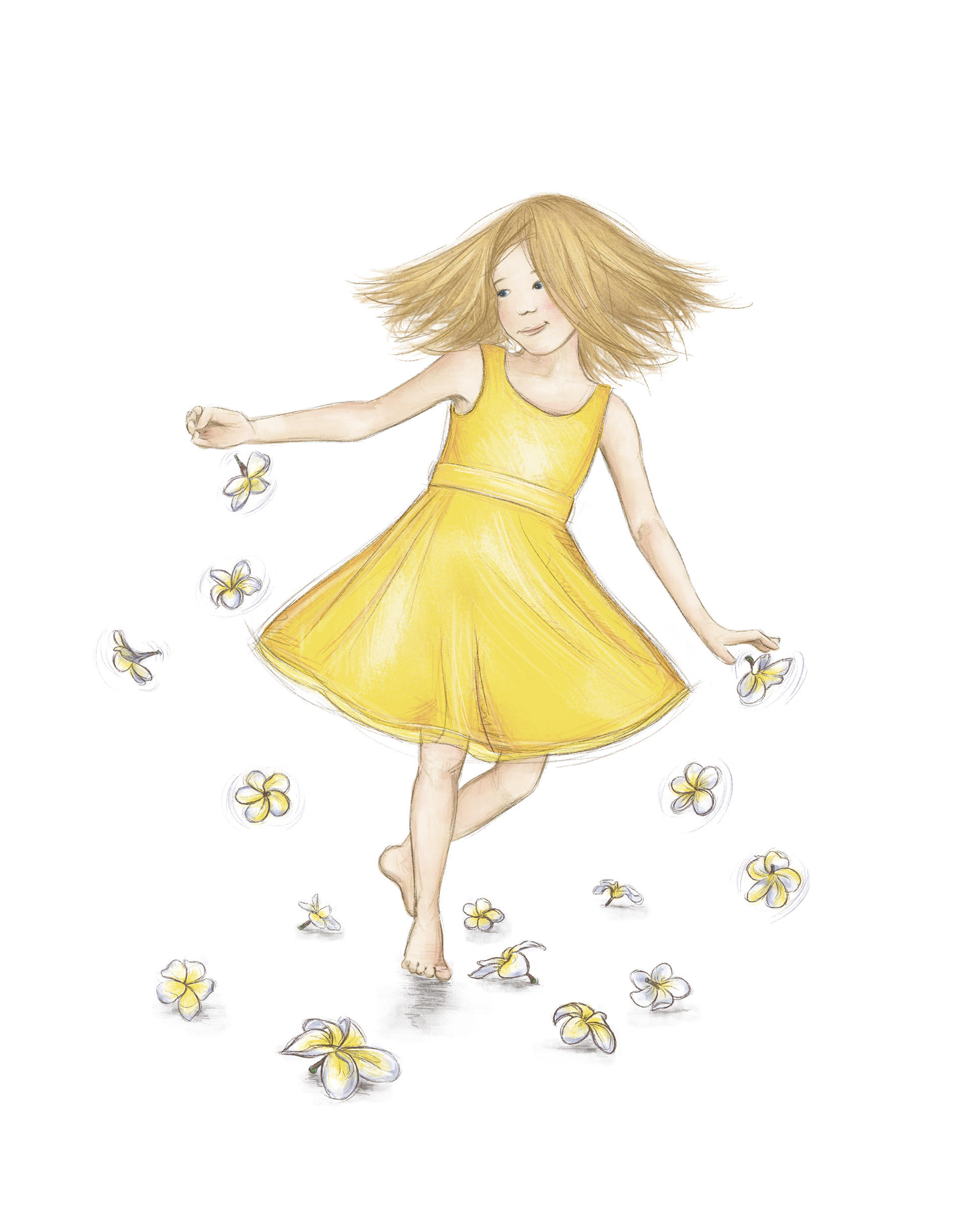 Twirl | Illustration Friday