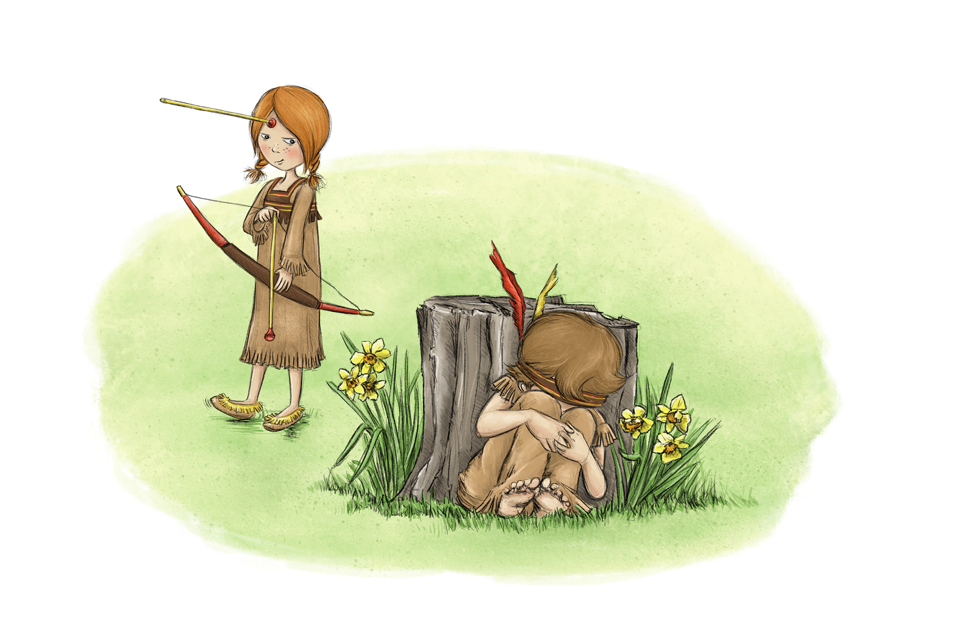 Suspence | Illustration Friday