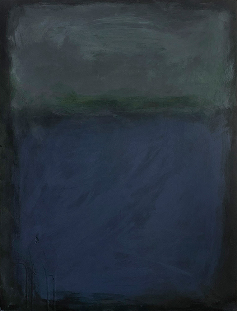 Blue Gray 1 - 24” x 31.5” (Sold)