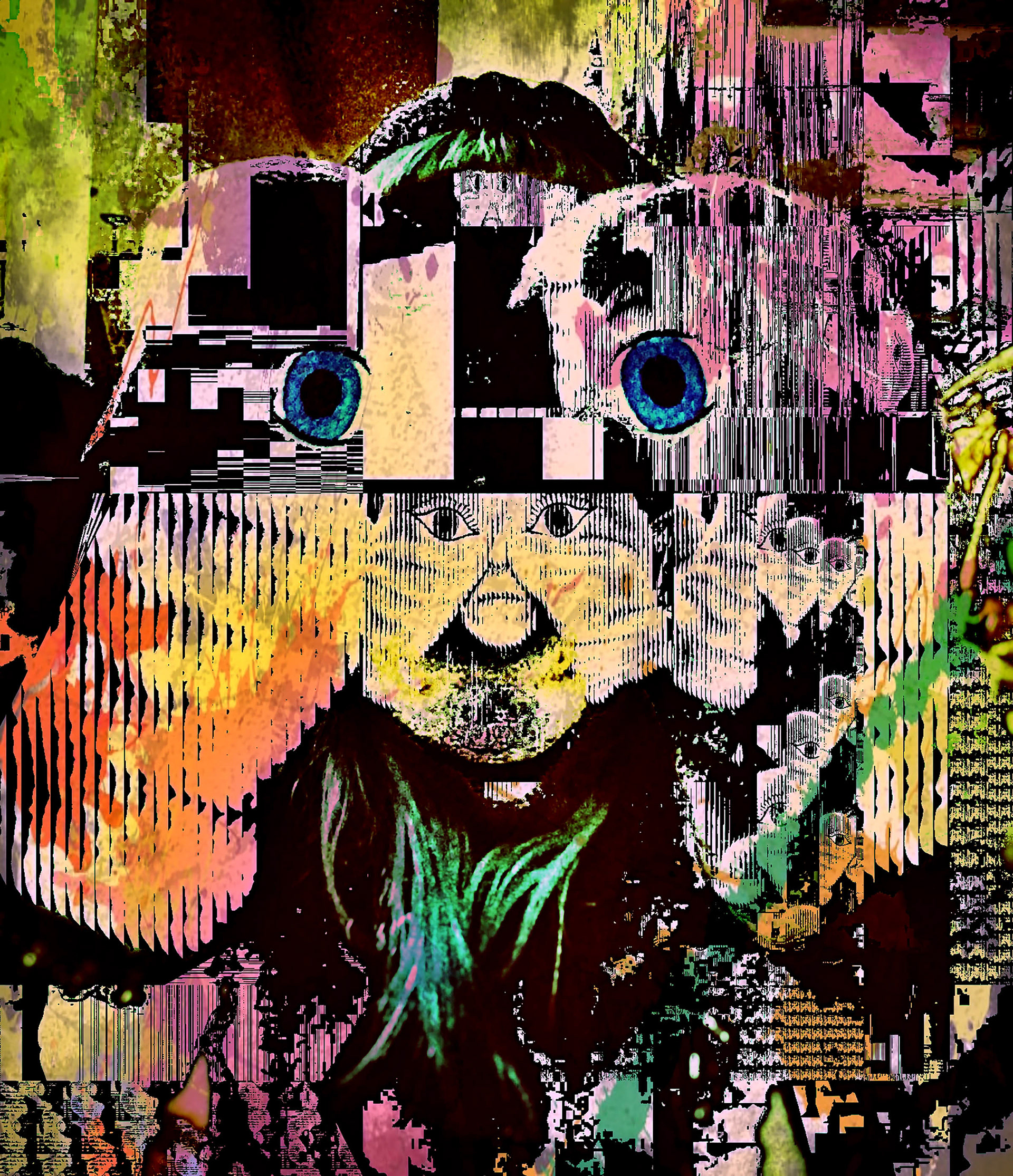 'Glitch Series' posters
