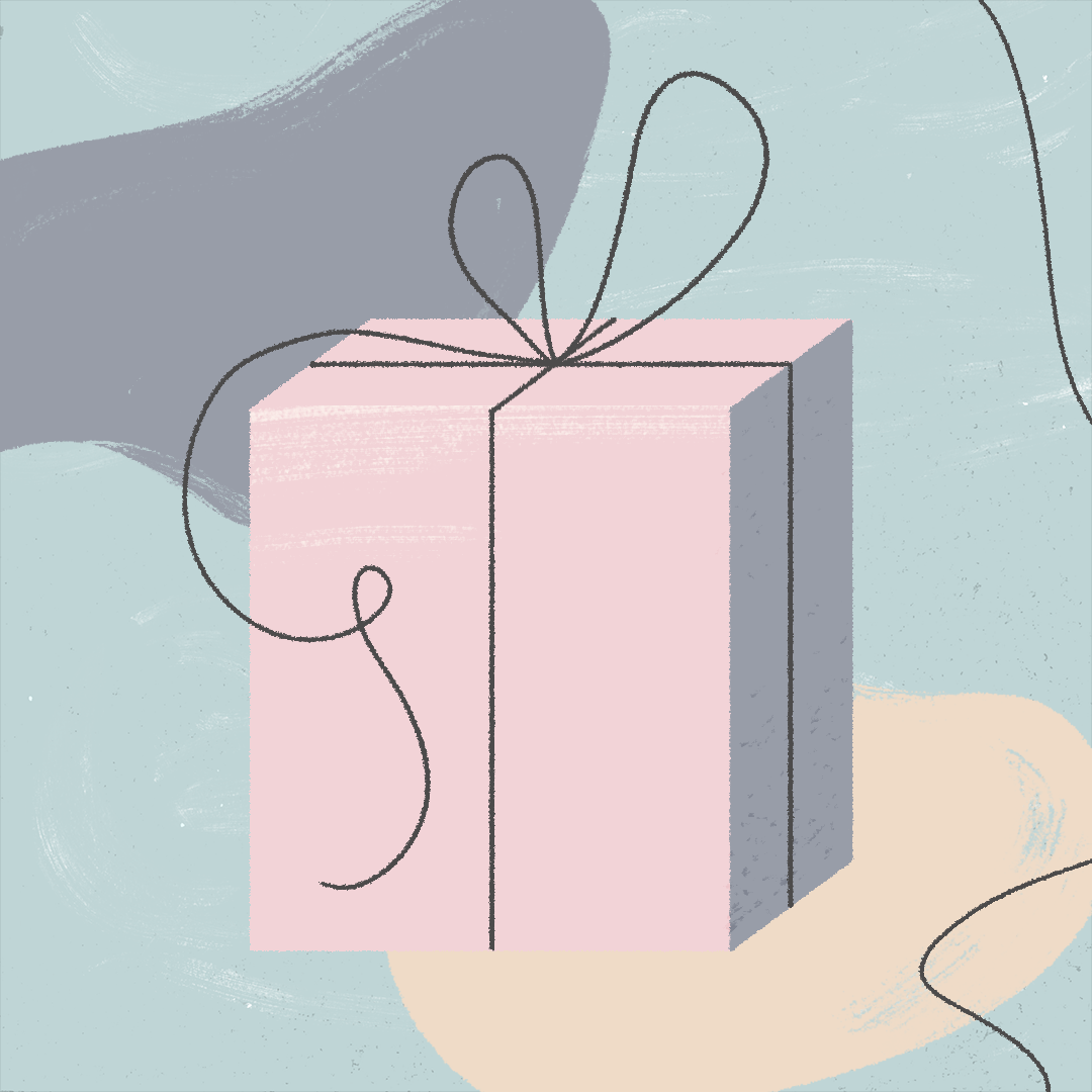 Gift card illustration