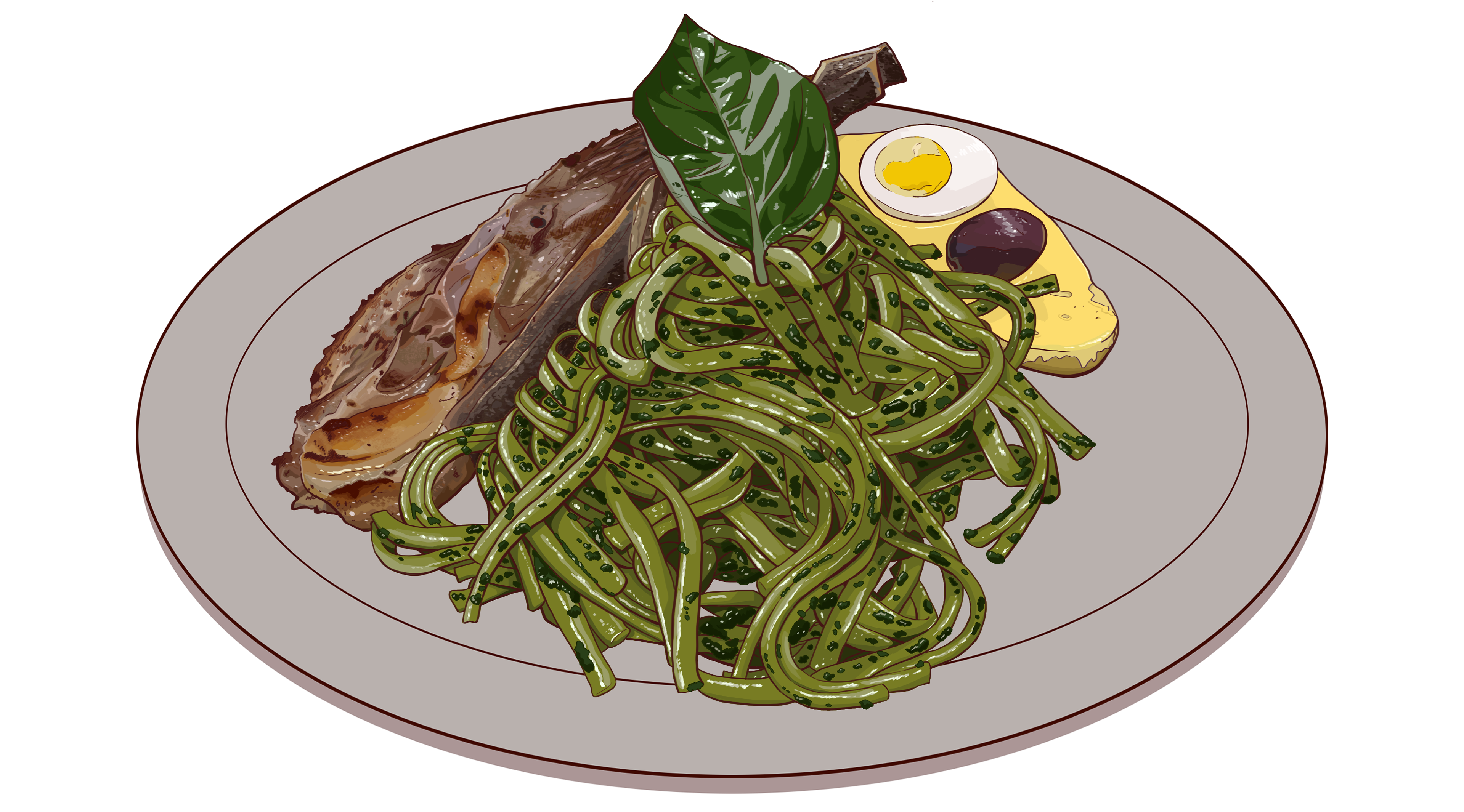 Tallarines Verde