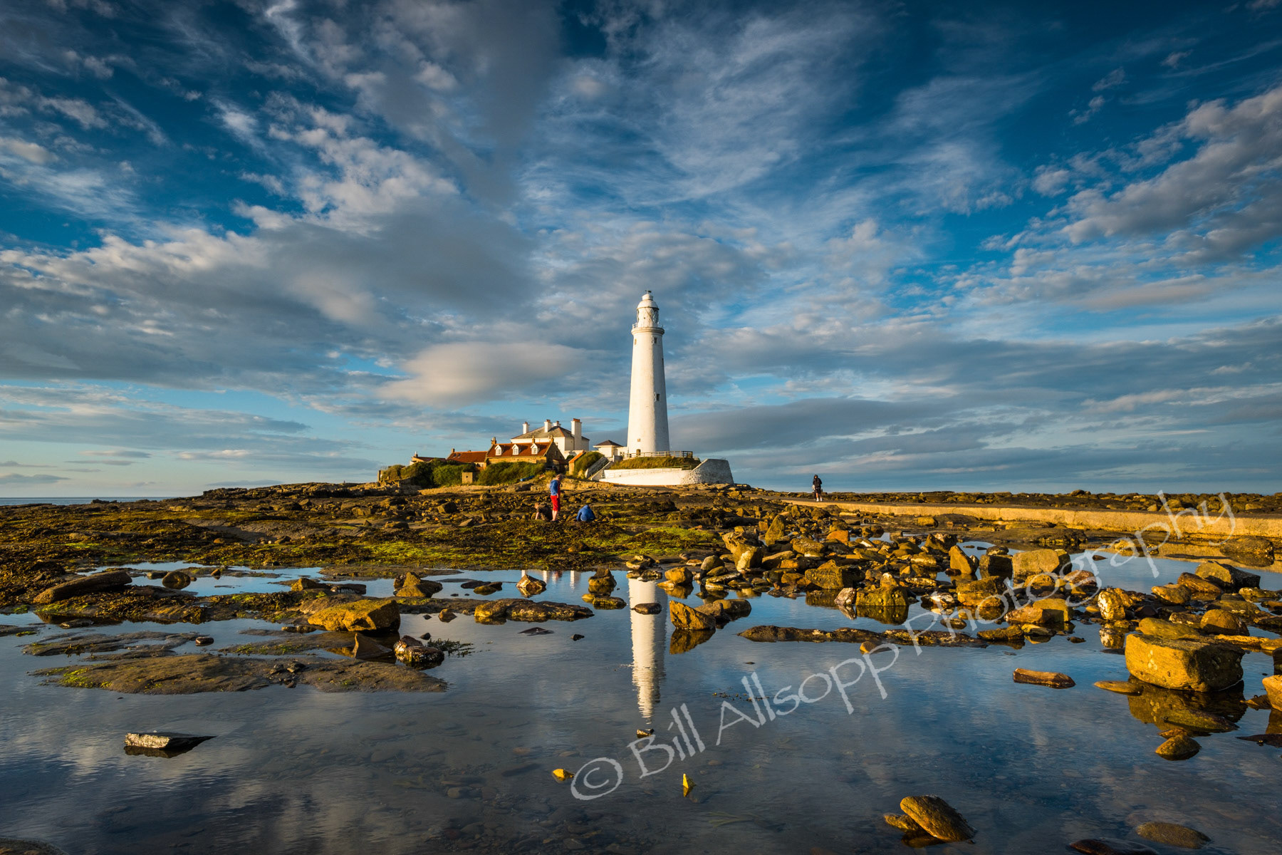 St. Marys lighthouse at Whitley Bay.