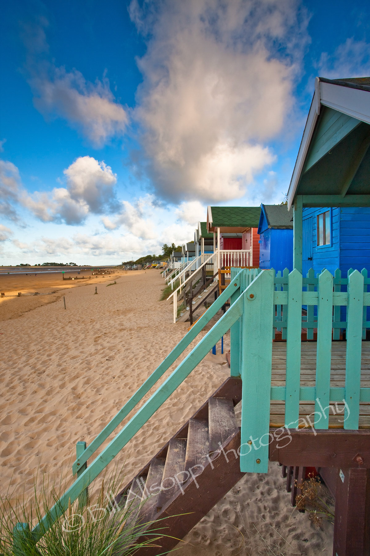 Beach huts at Wells-next-the-Sea, Norfolk.