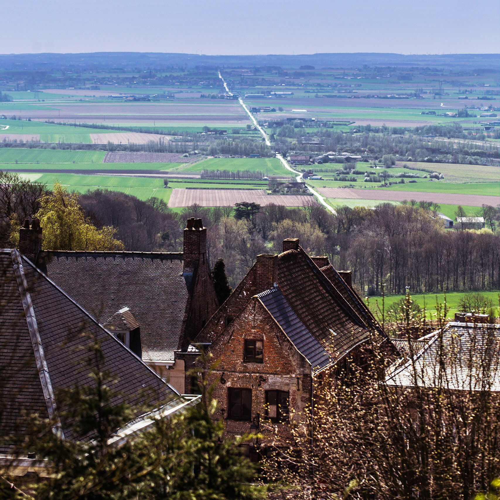 View from Mont Cassel, Belgium
