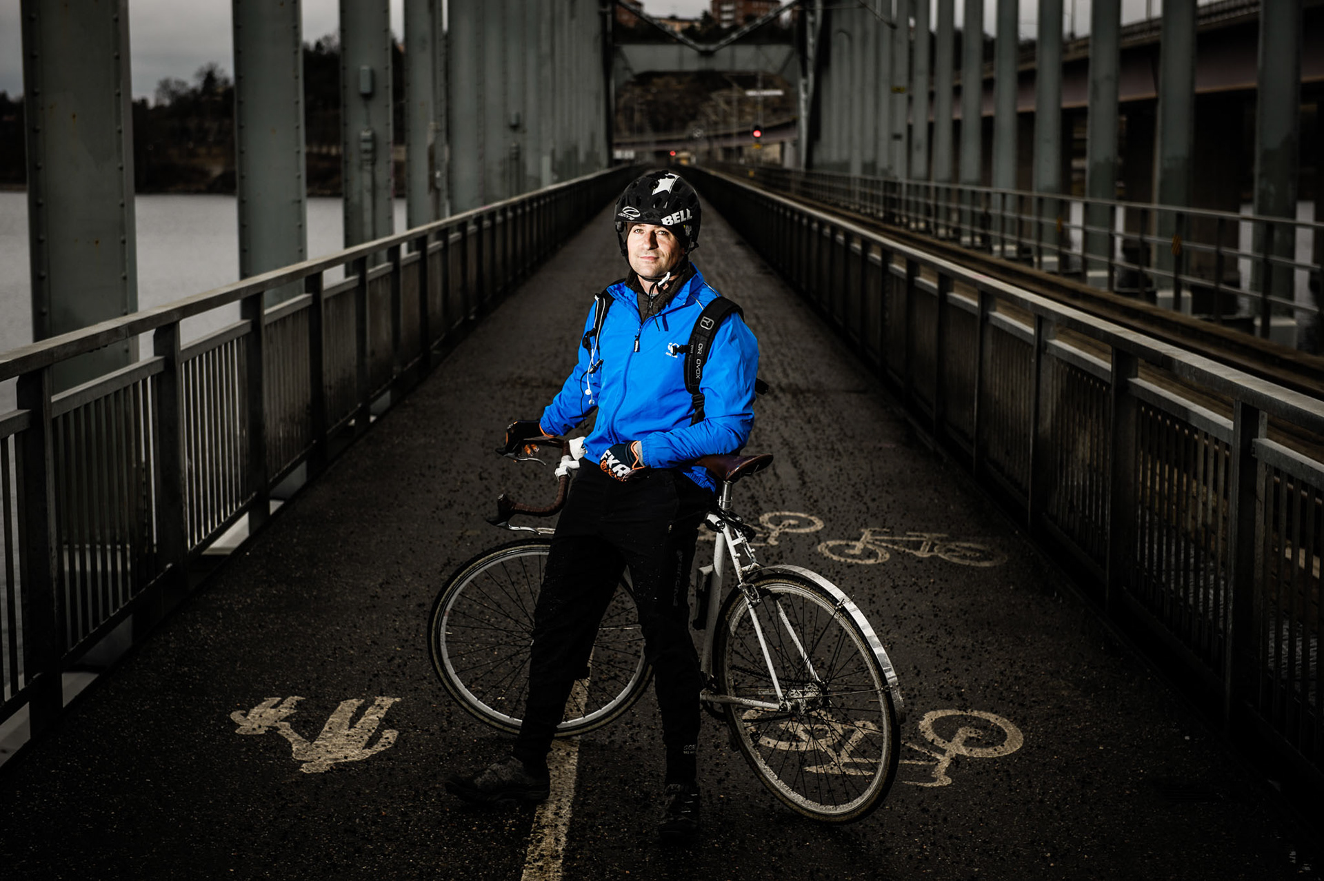 Markus Robért, himself a bike commuter, researched about the commuting habits of KTH personnel.