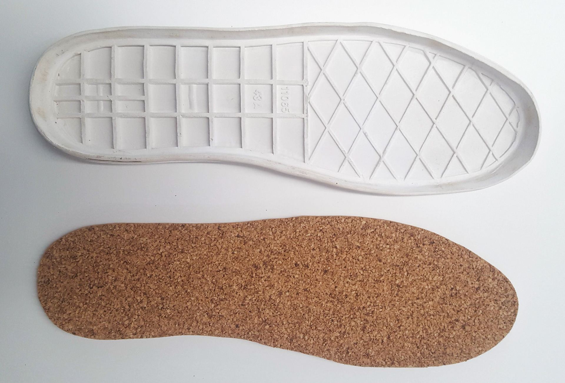 Cork insole