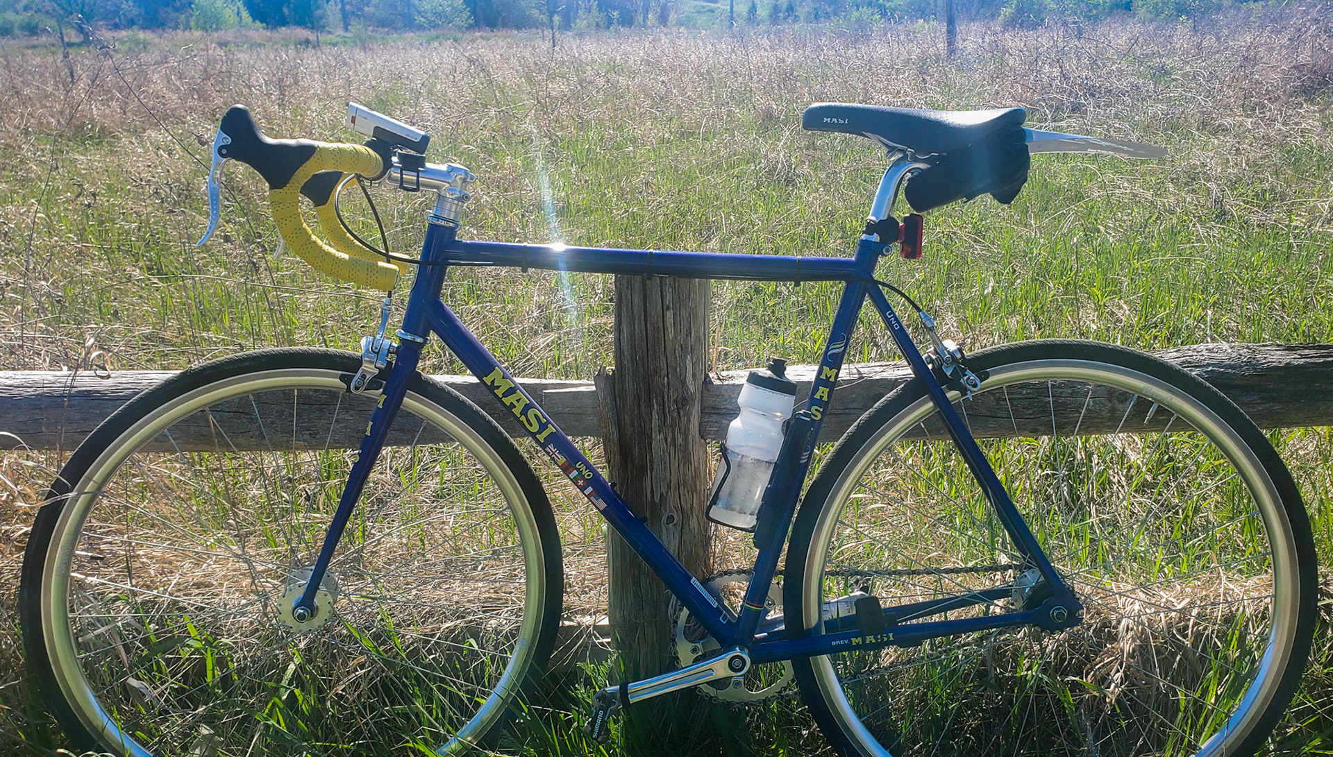 Out cruising fixed gear along the Humber River, Toronto