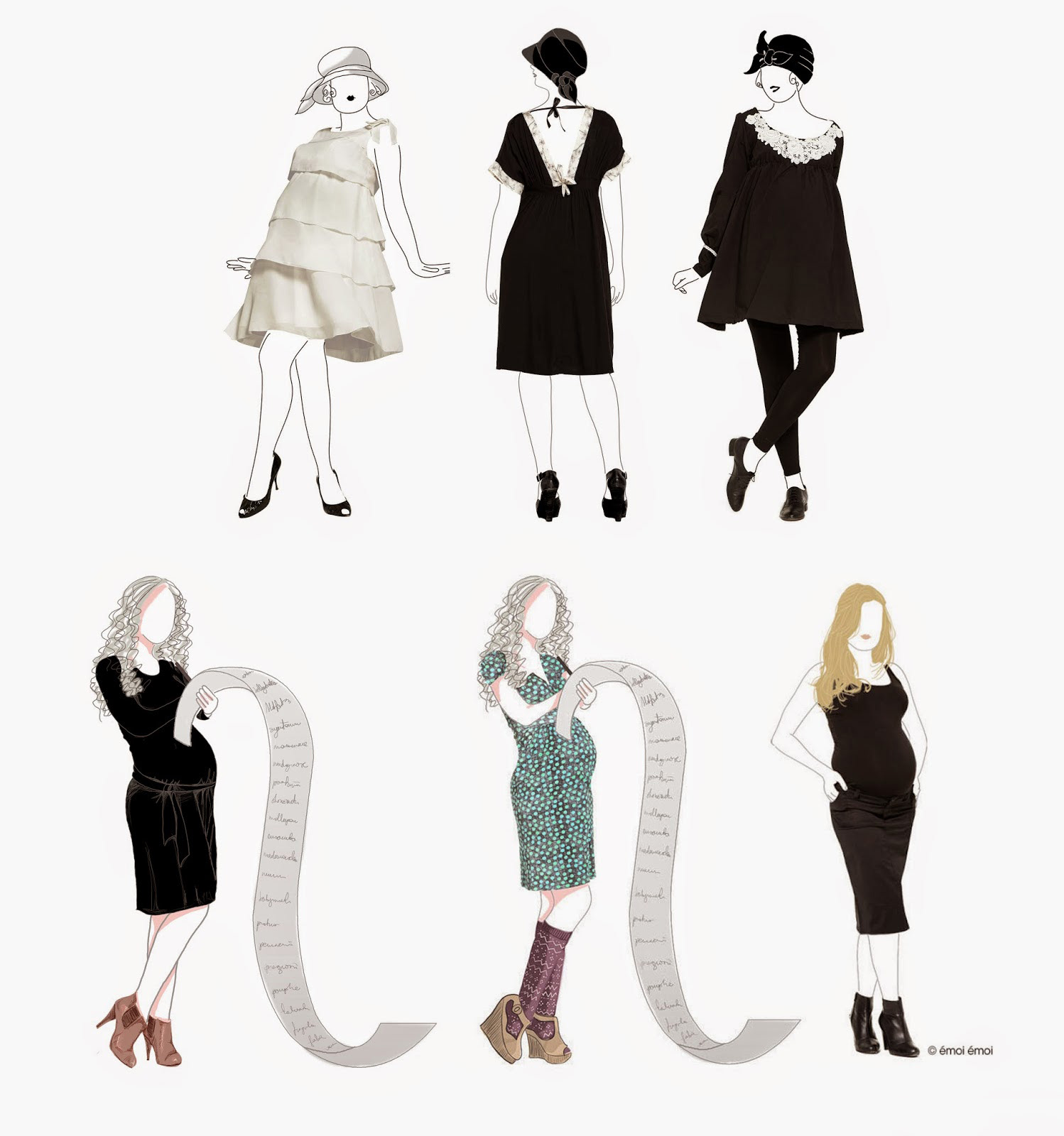 Illustrations émoi émoi