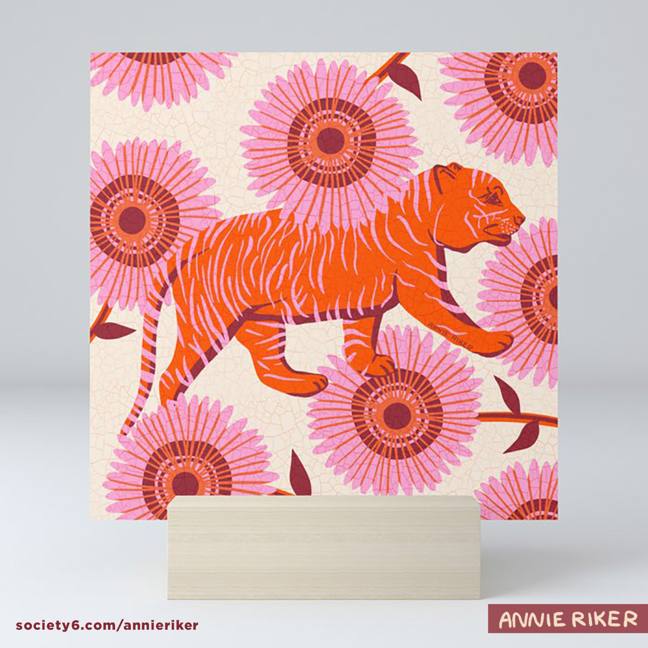 Tiger Stripes Mini Art Print