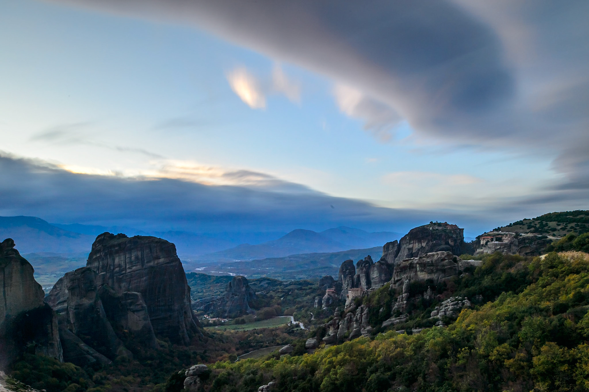 Meteora Monasteri Rousano Varlaam Grand Meteoro Greece