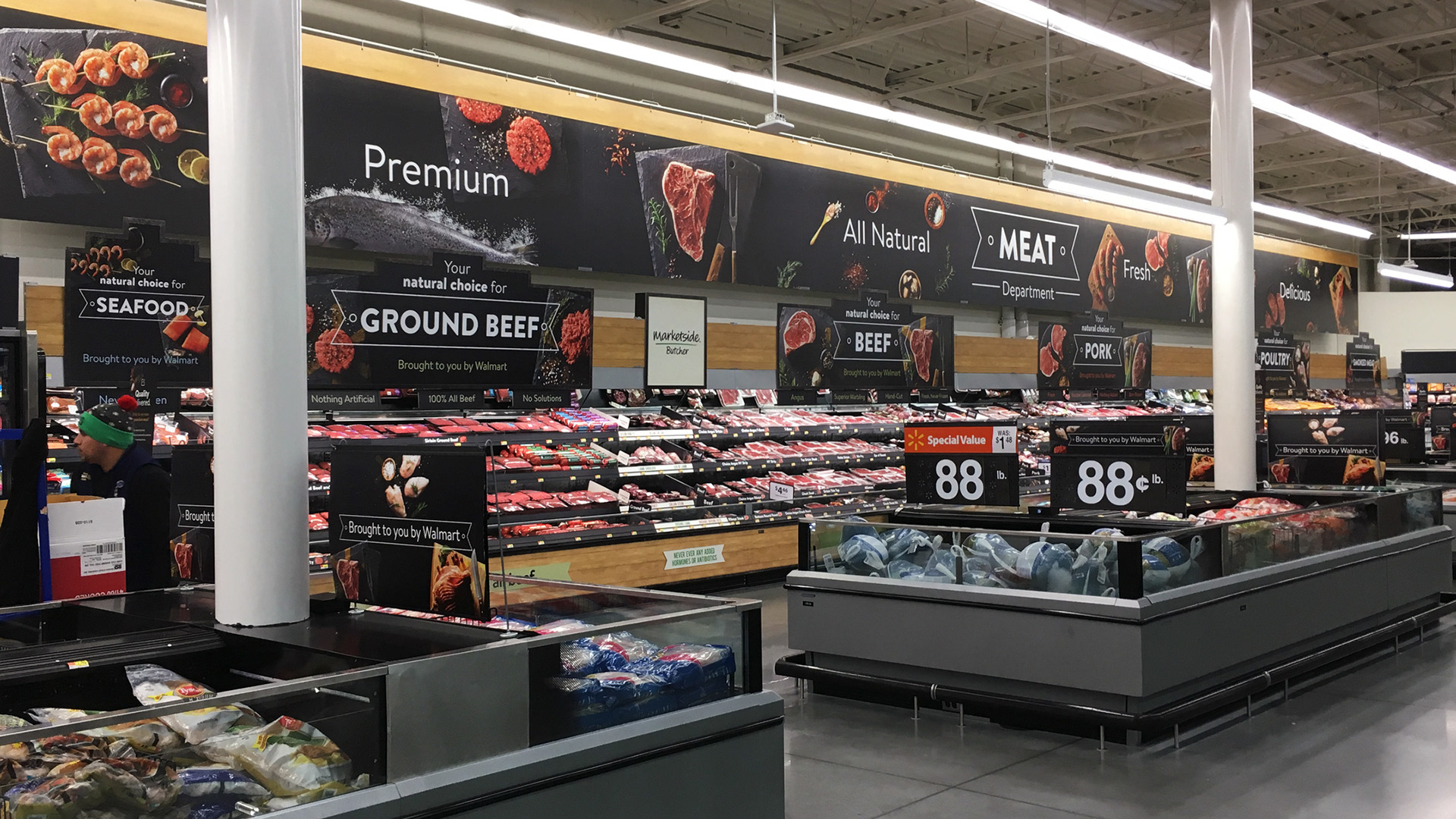 Scott Elkins - Walmart Meat Department Redesign & Photography