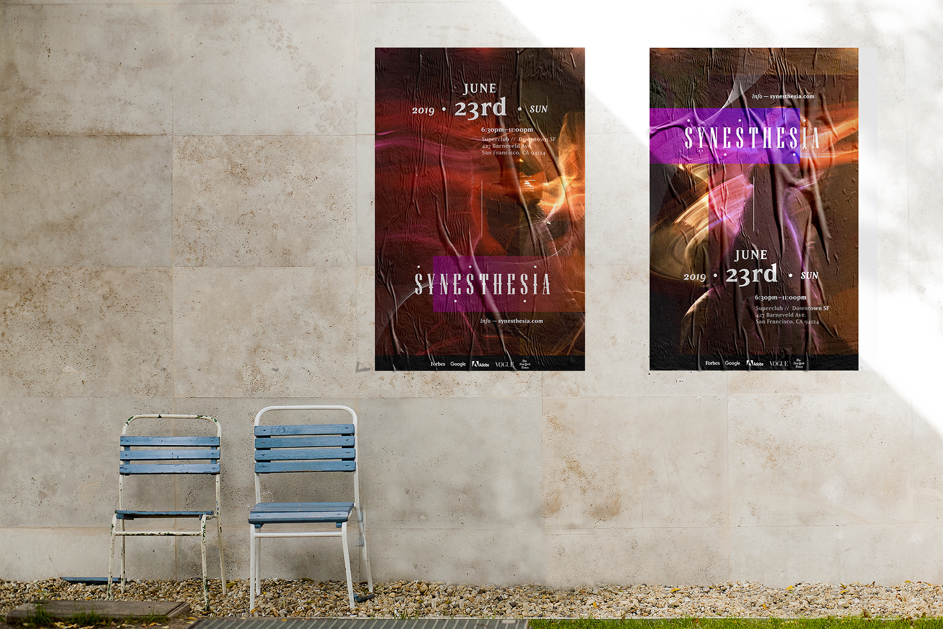 Posters (outside)