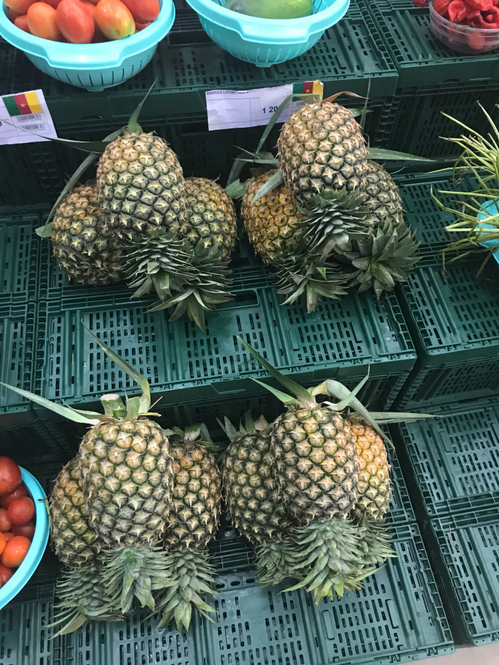 Le lot d’ananas à 1200 Xaf
