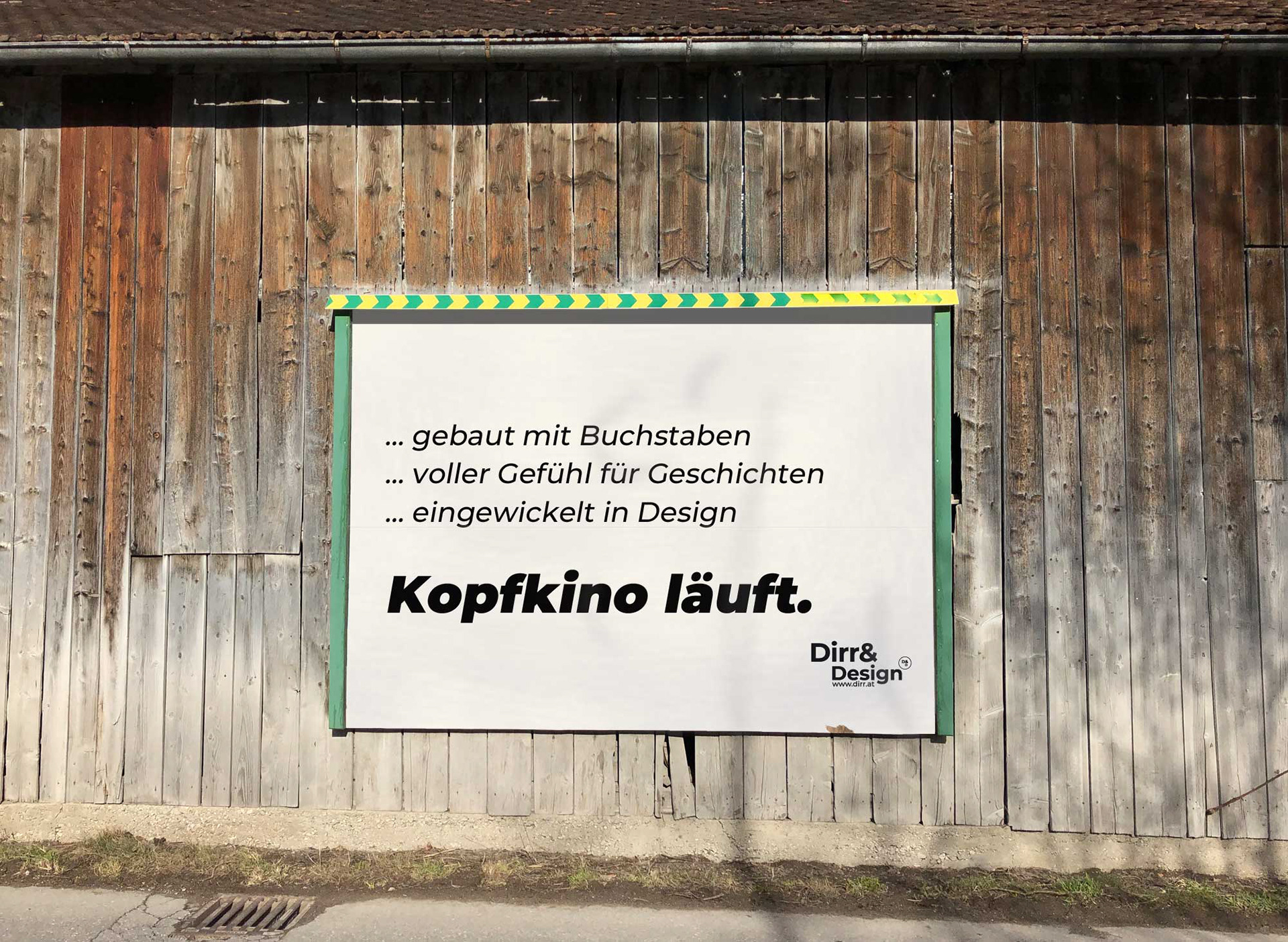 Plakatwand Dirr&Design