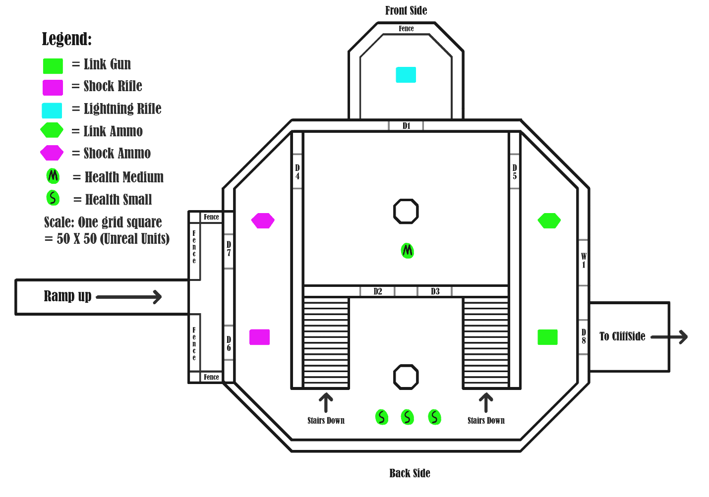 Red Team 2nd Floor Plan