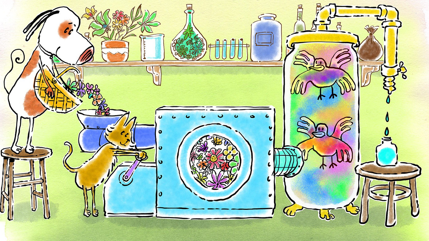 Le parfumeur de la rue des fleurs