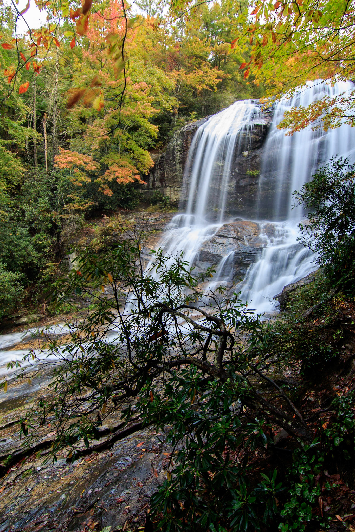 Top portion of Glen Falls