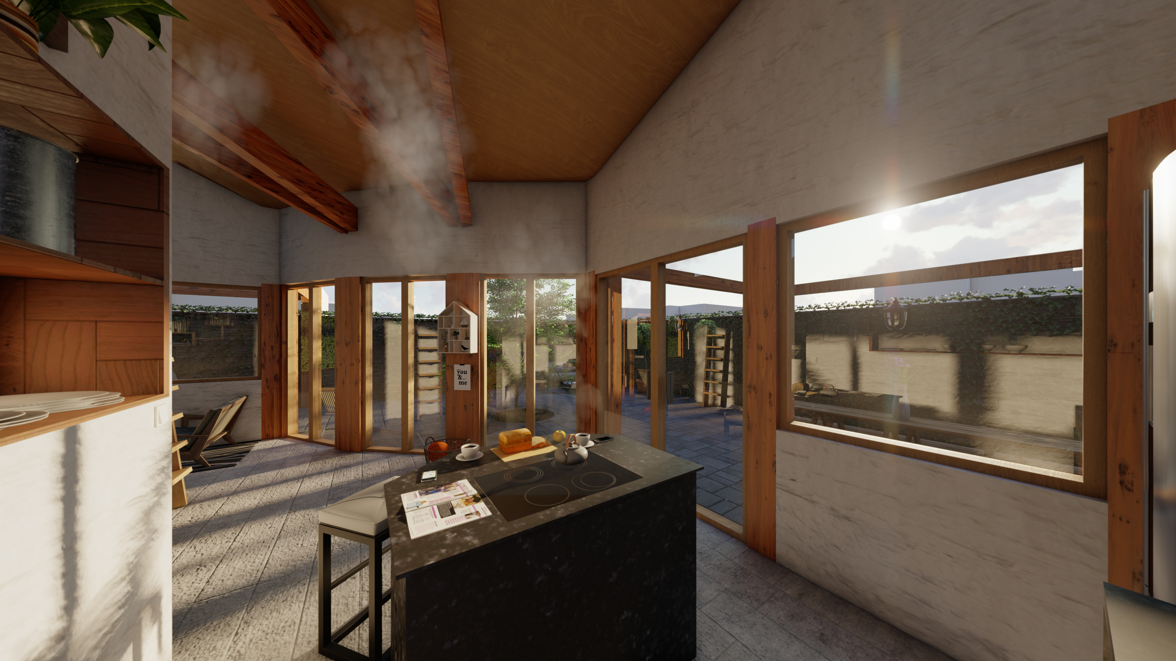 View of living area-Sunny