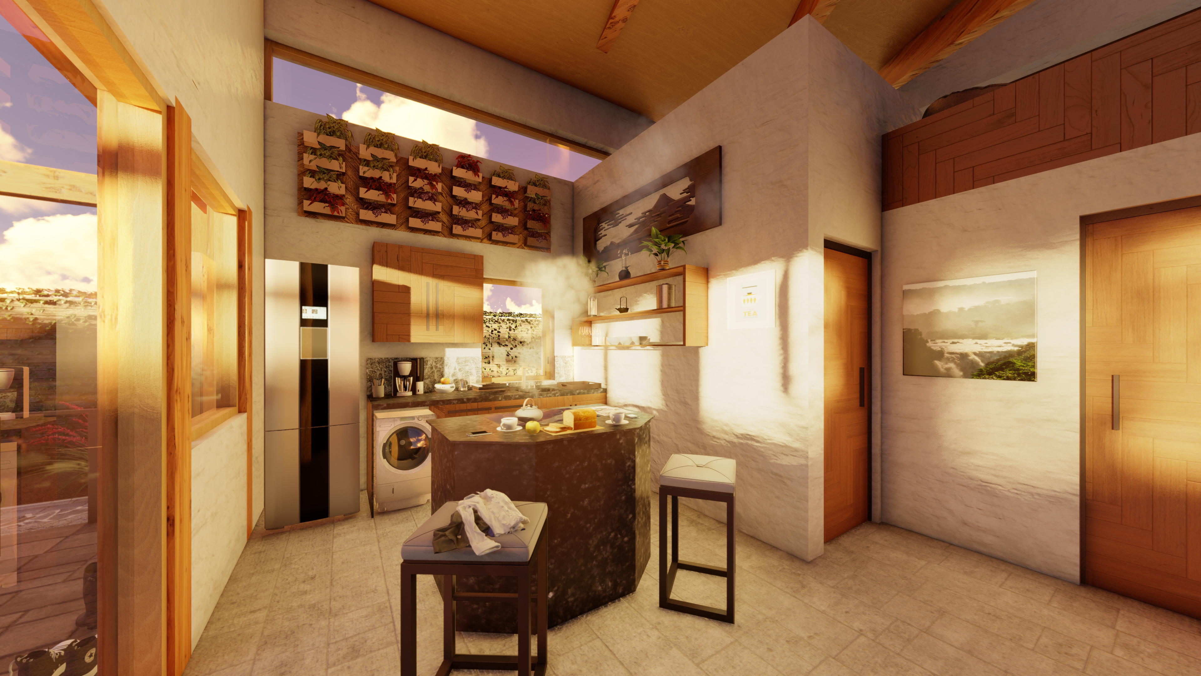 View of kitchen-Sunny