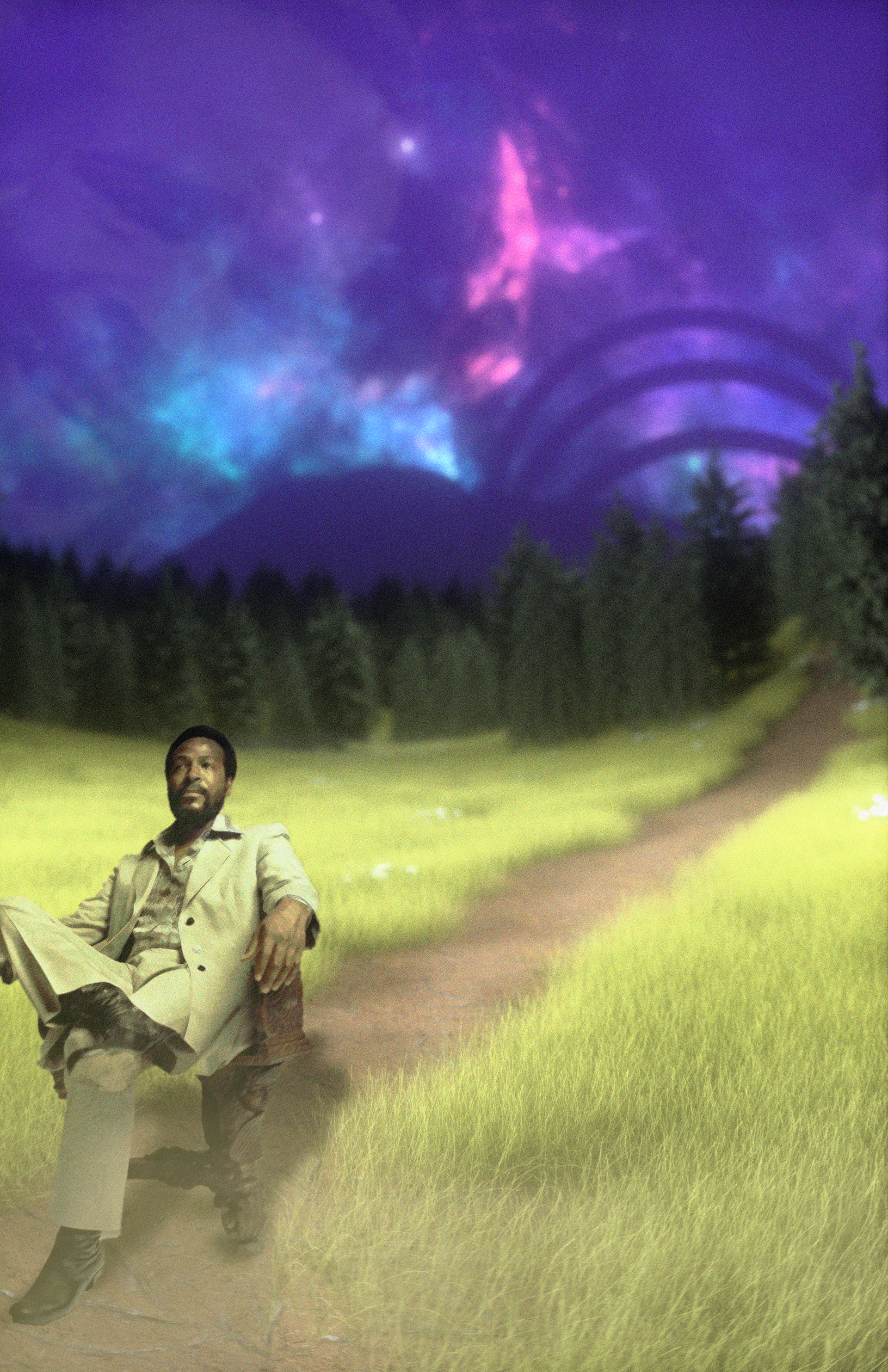 Marvin Gaye reimagined into a futristic / edm genre