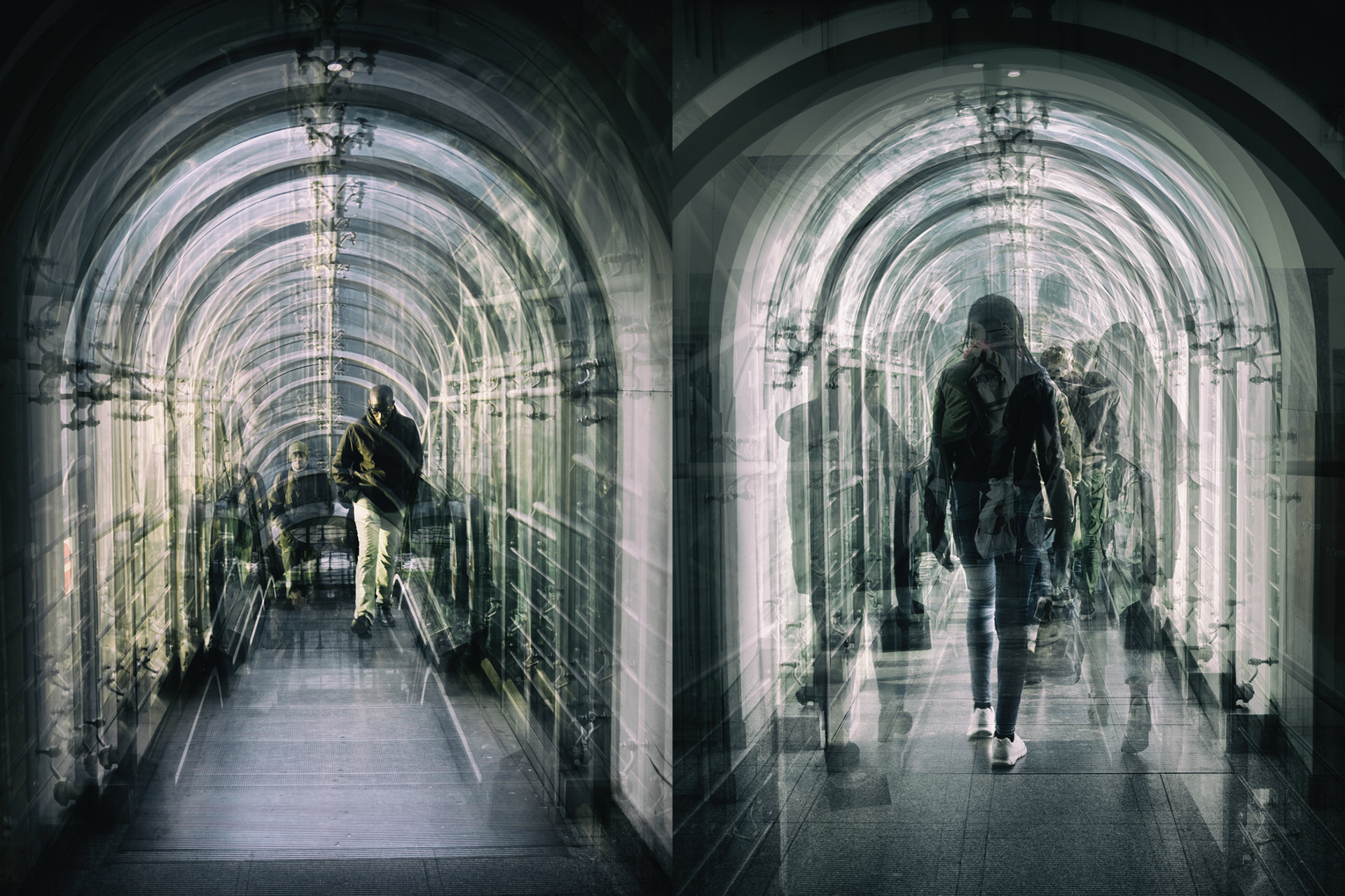 "in and out - diptych" - limited edition of 8