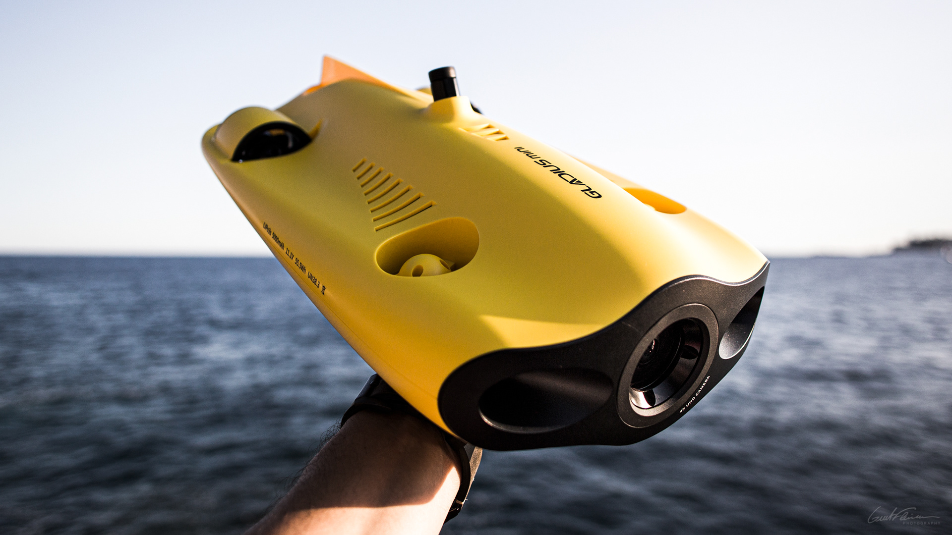 Chasing Underwater Drones