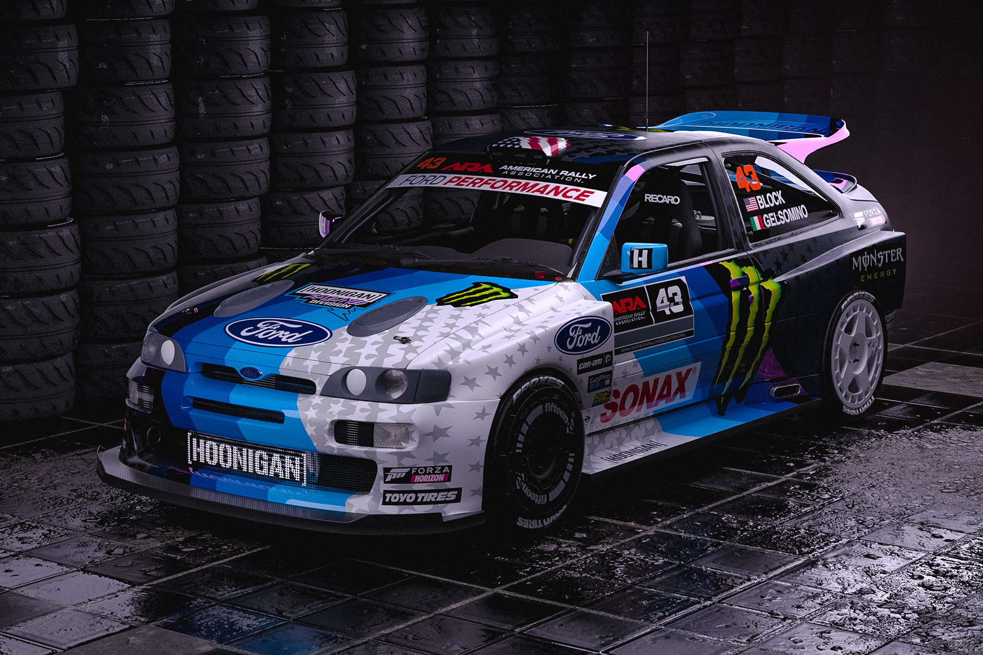 les83machines - HOONIGAN & KEN BLOCK’S 2019 FORD ESCORT RS COSWORTH