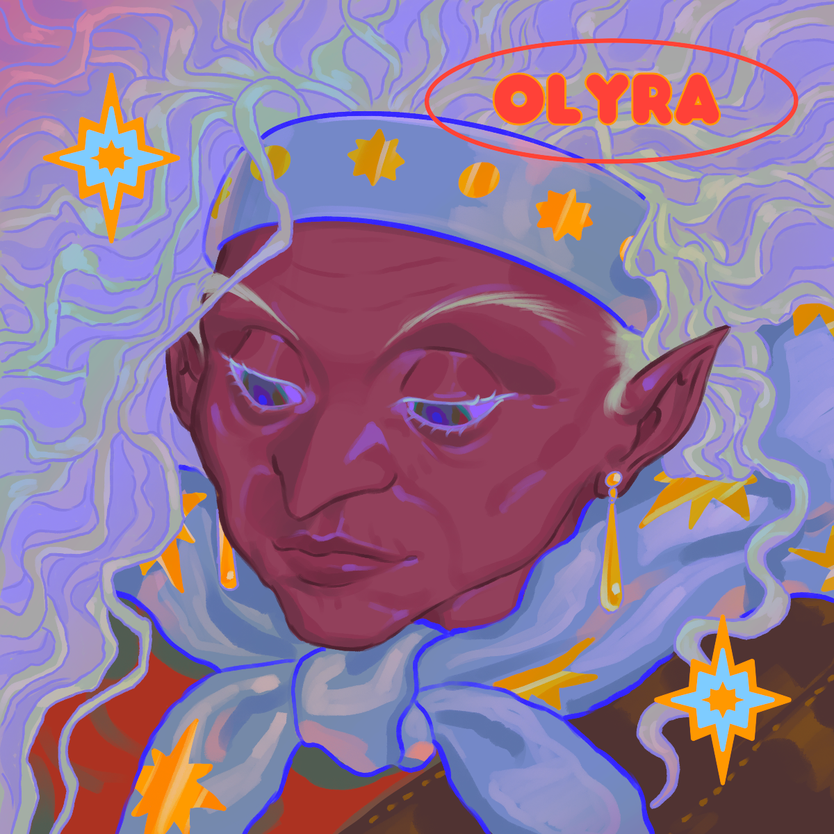 Olyra Portrait, DnD, 2020