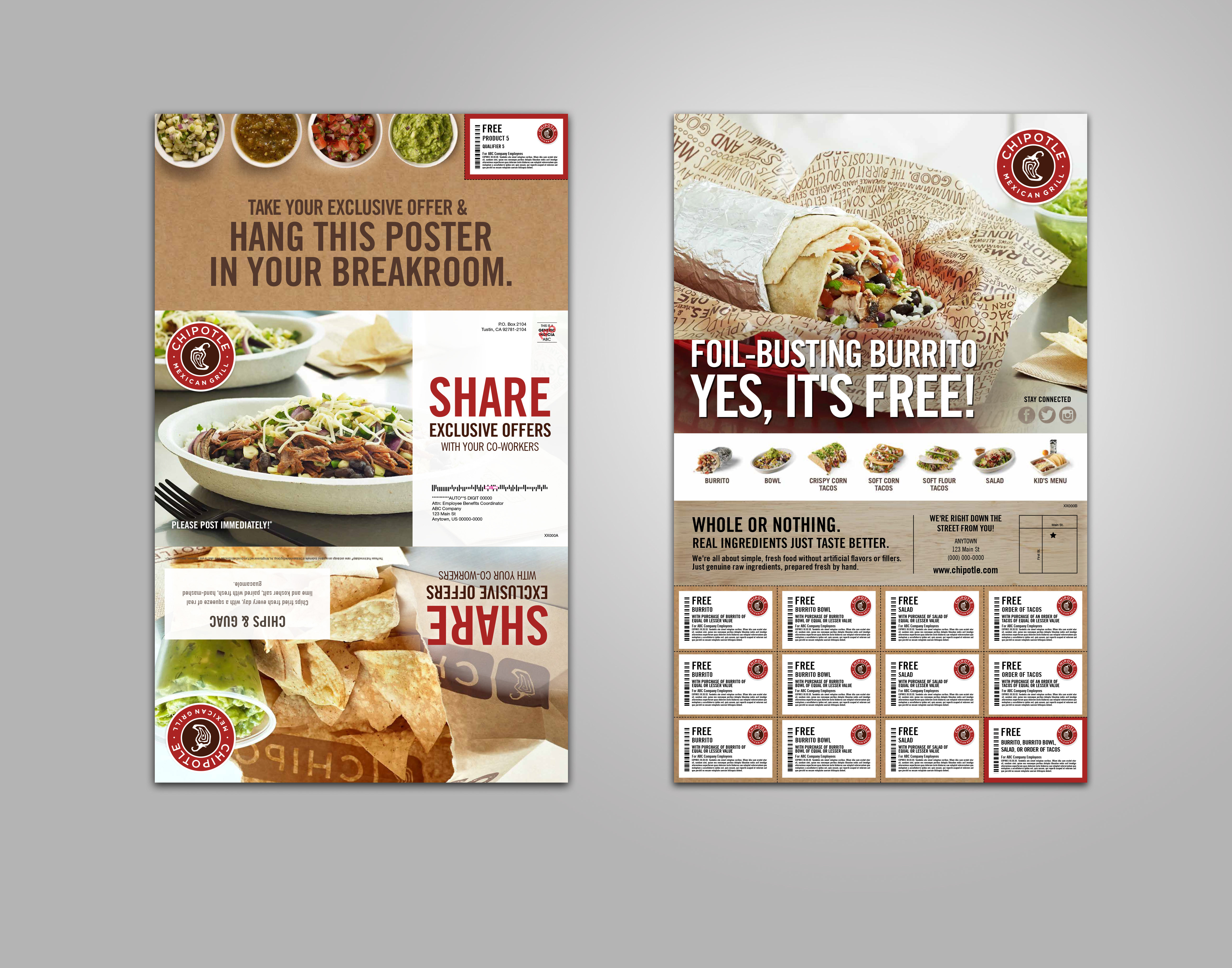 Adrienne Lee Flyer pitch to Chipotle