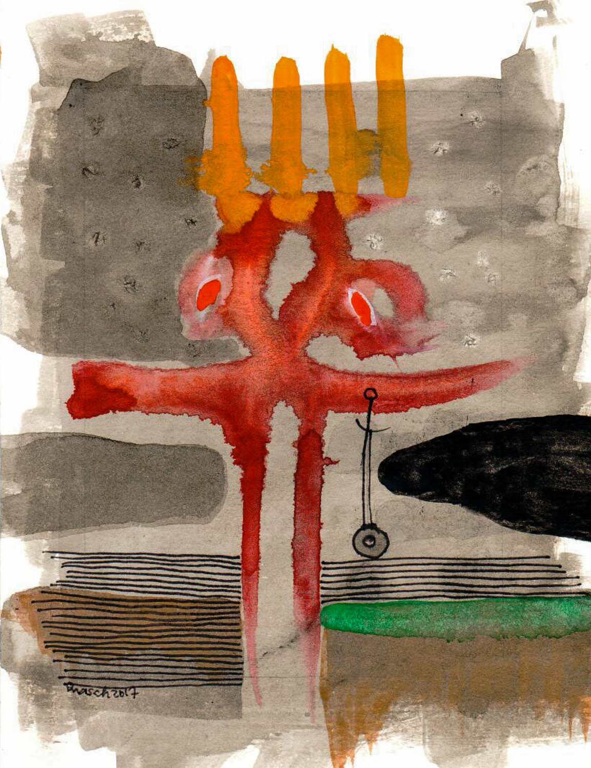 Masch, King Species, Drawing
